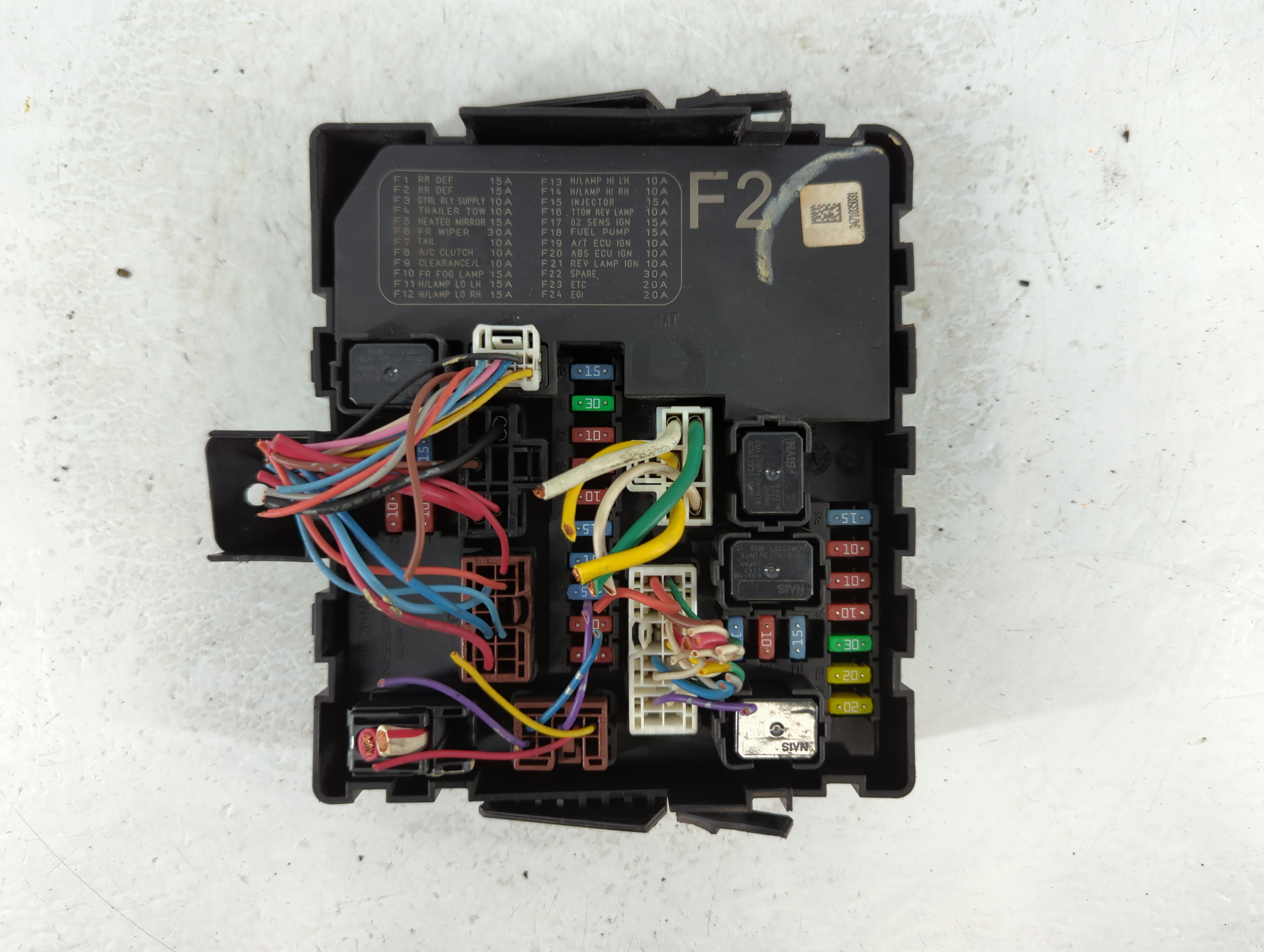 2012-2020 Nissan Nv1500 Fusebox Fuse Box Relay Module 284b7 1pa0a 1073948 - Oemusedautoparts1.com