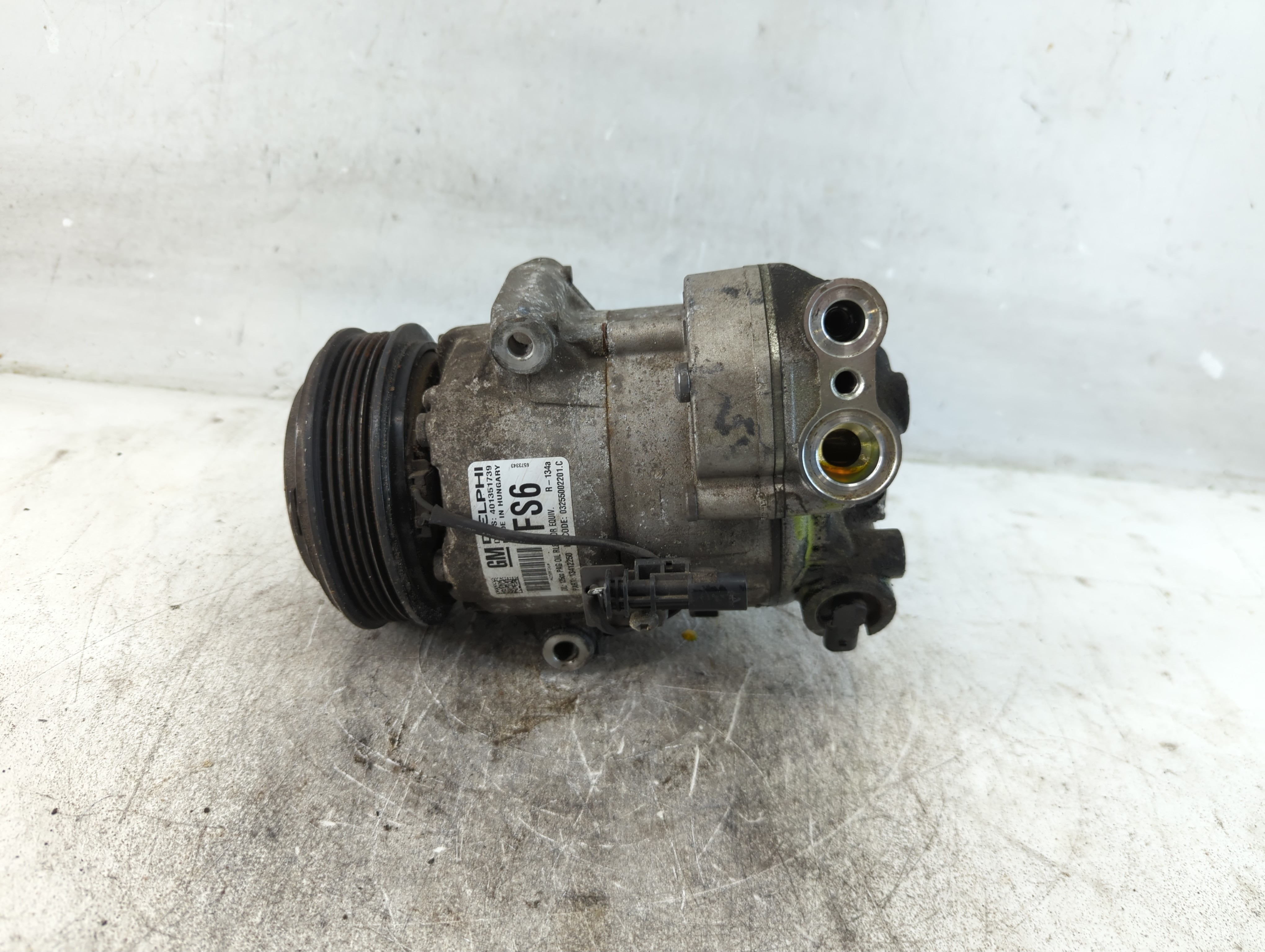 2014-2016 Chevrolet Cruze Air Conditioning A/c Ac Compressor Oem 1073992 - Oemusedautoparts1.com