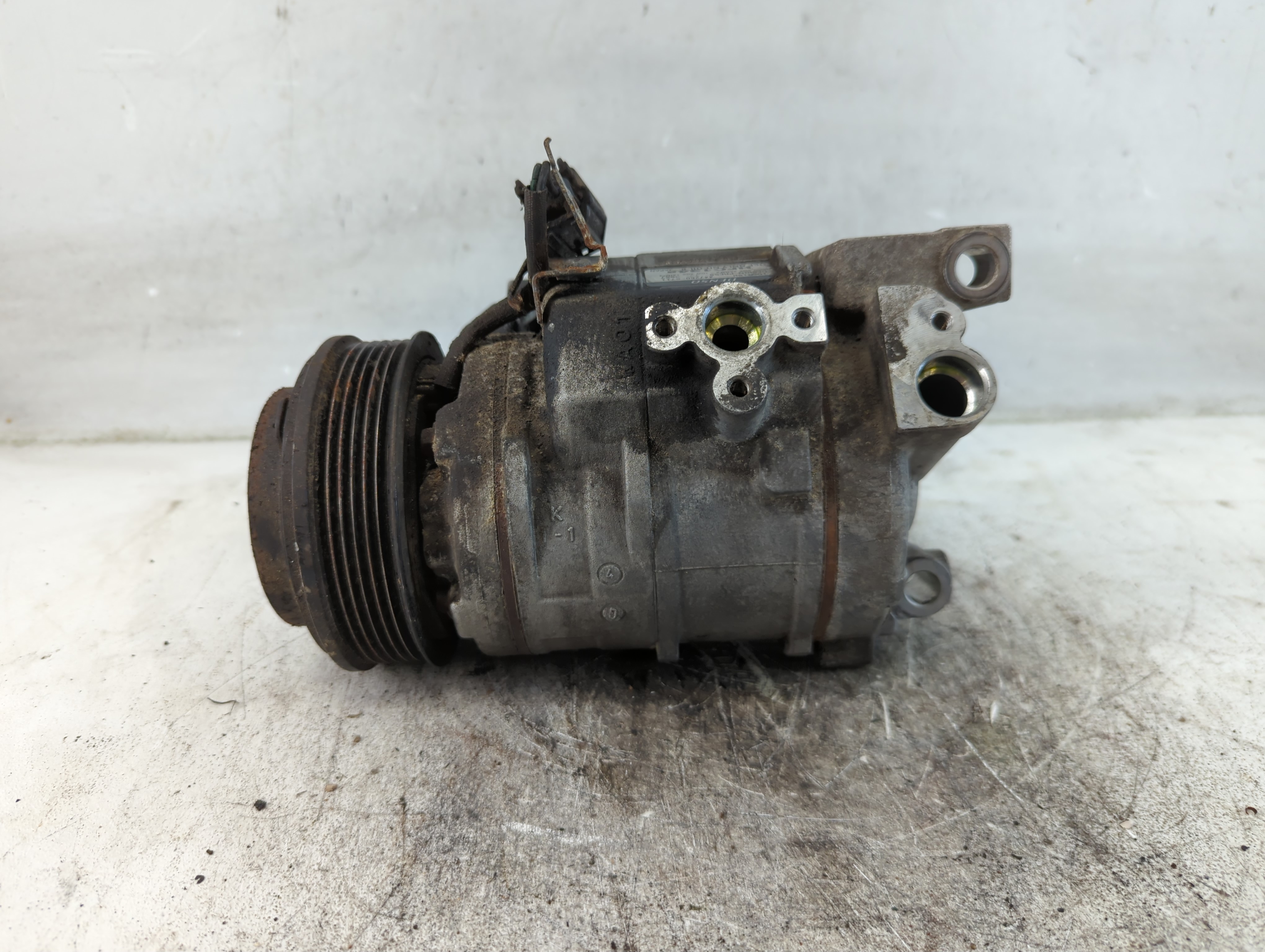 2008-2014 Cadillac Cts Air Conditioning A/c Ac Compressor Oem 1074079 - Oemusedautoparts1.com