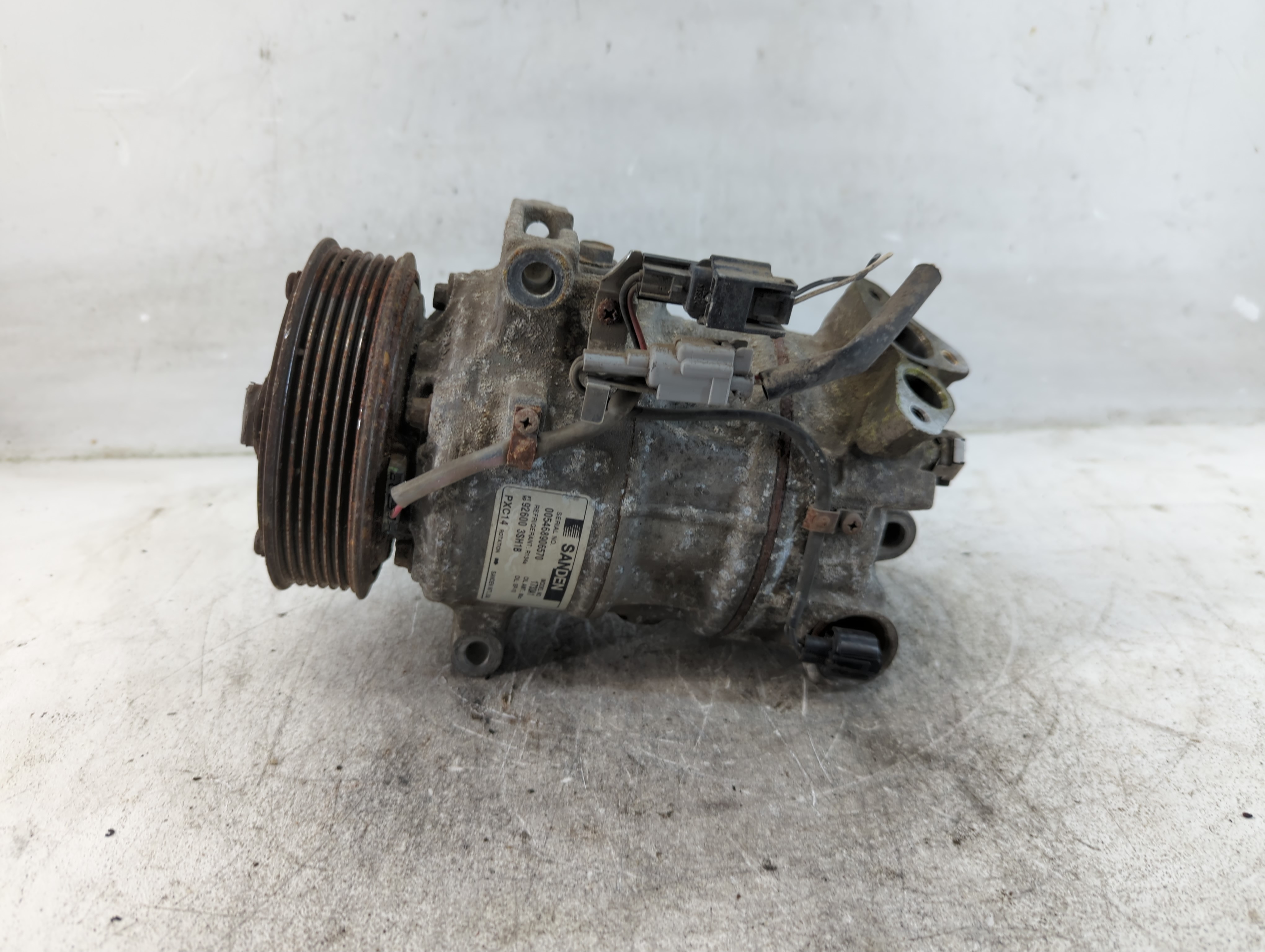 2013-2019 Nissan Sentra Air Conditioning A/c Ac Compressor Oem 1074164 - Oemusedautoparts1.com