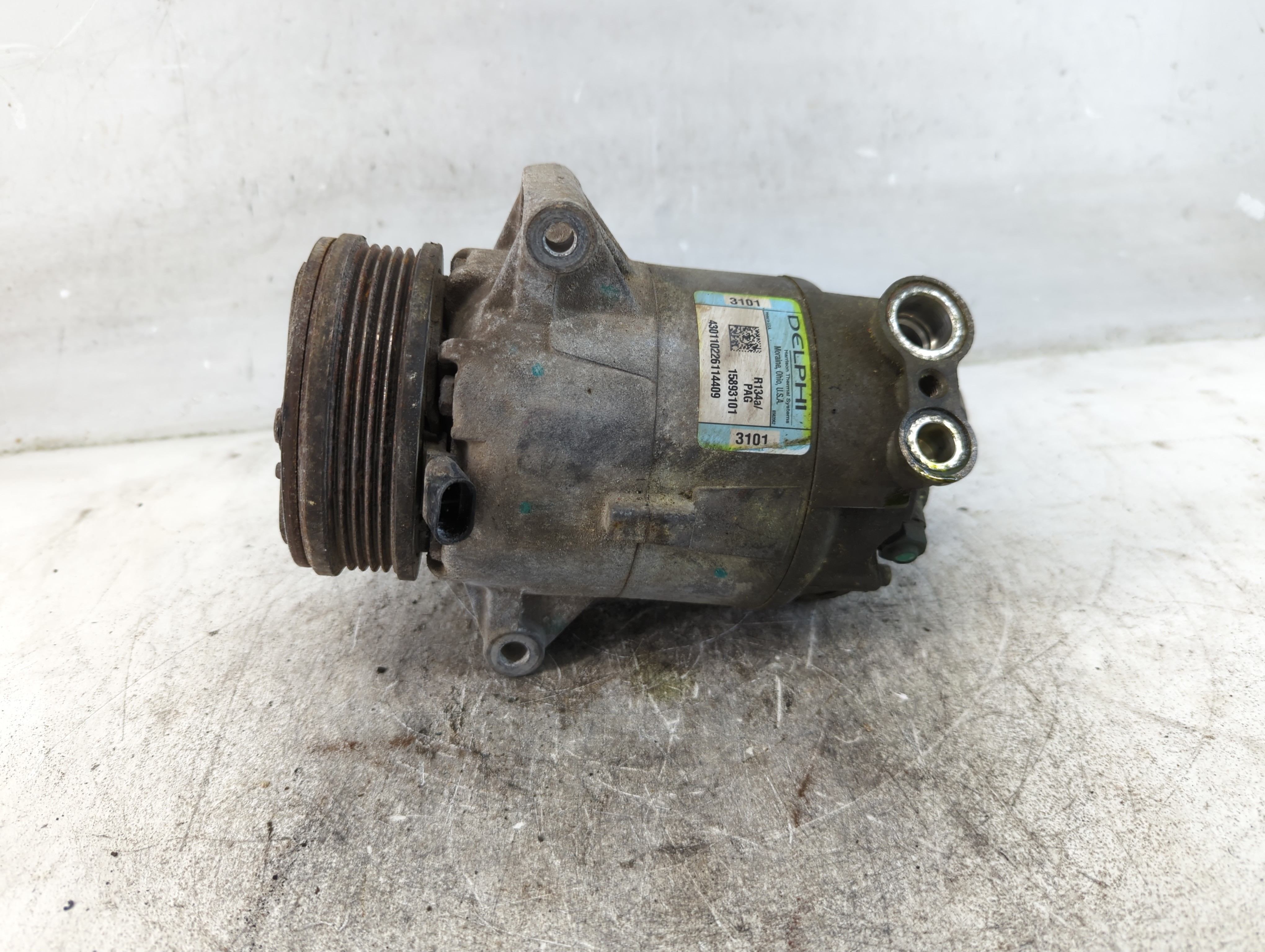 2005-2007 Chevrolet Cobalt Air Conditioning A/c Ac Compressor Oem 1074282 - Oemusedautoparts1.com