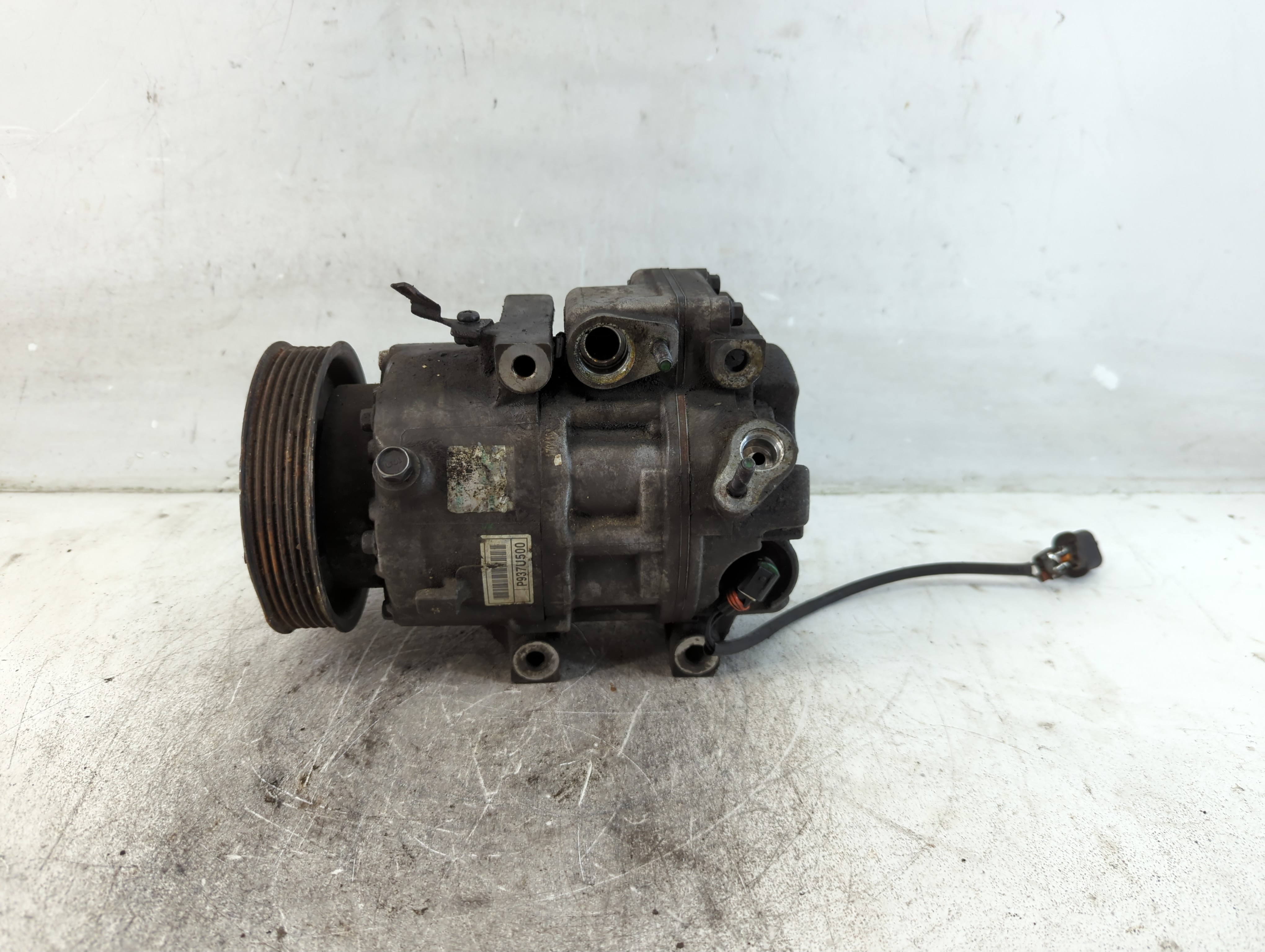 2013-2018 Hyundai Santa Fe Air Conditioning A/c Ac Compressor Oem 1074305 - Oemusedautoparts1.com