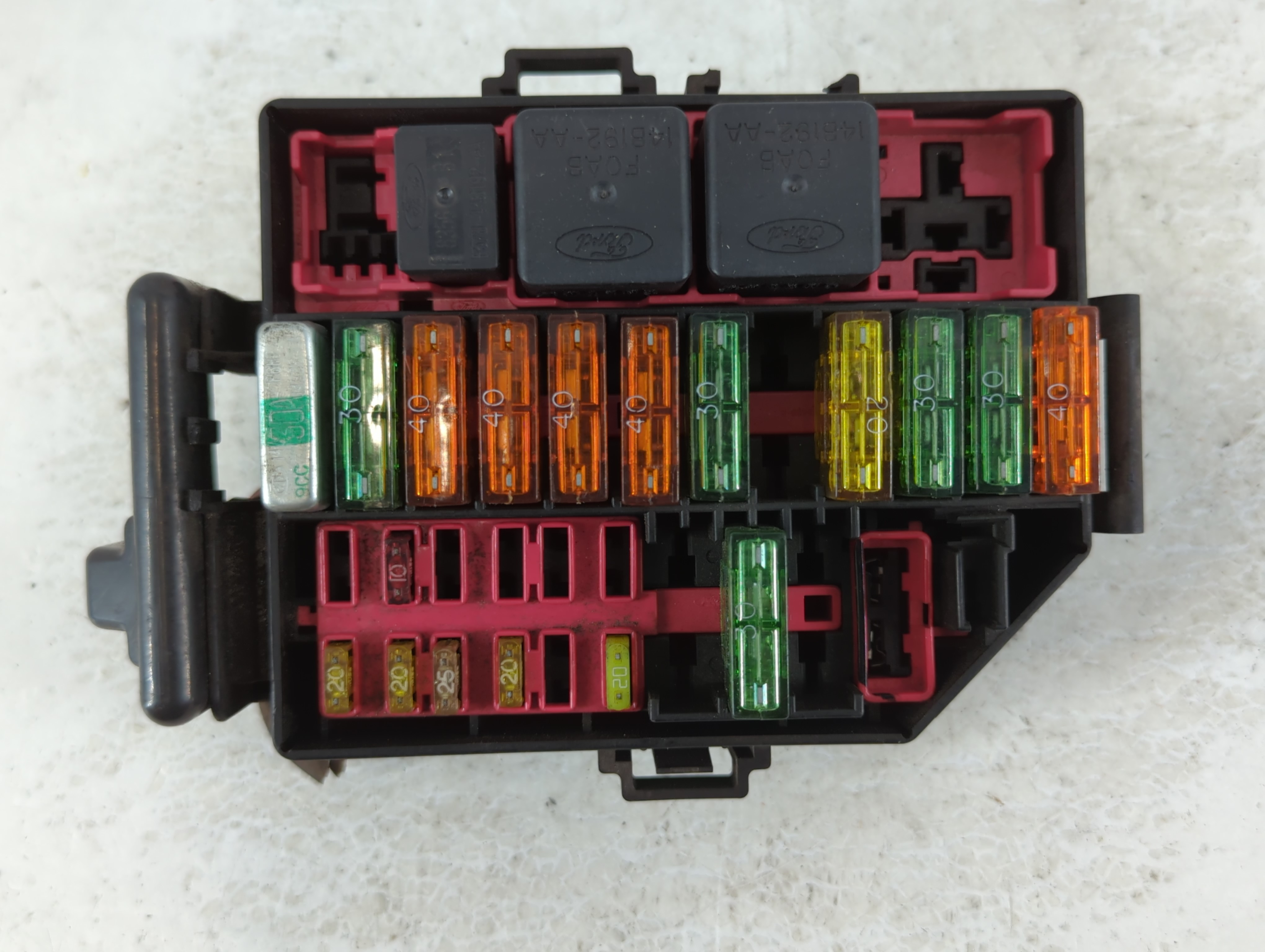 1999 Ford Mustang Fusebox Fuse Box Relay Module 1074910 - Oemusedautoparts1.com