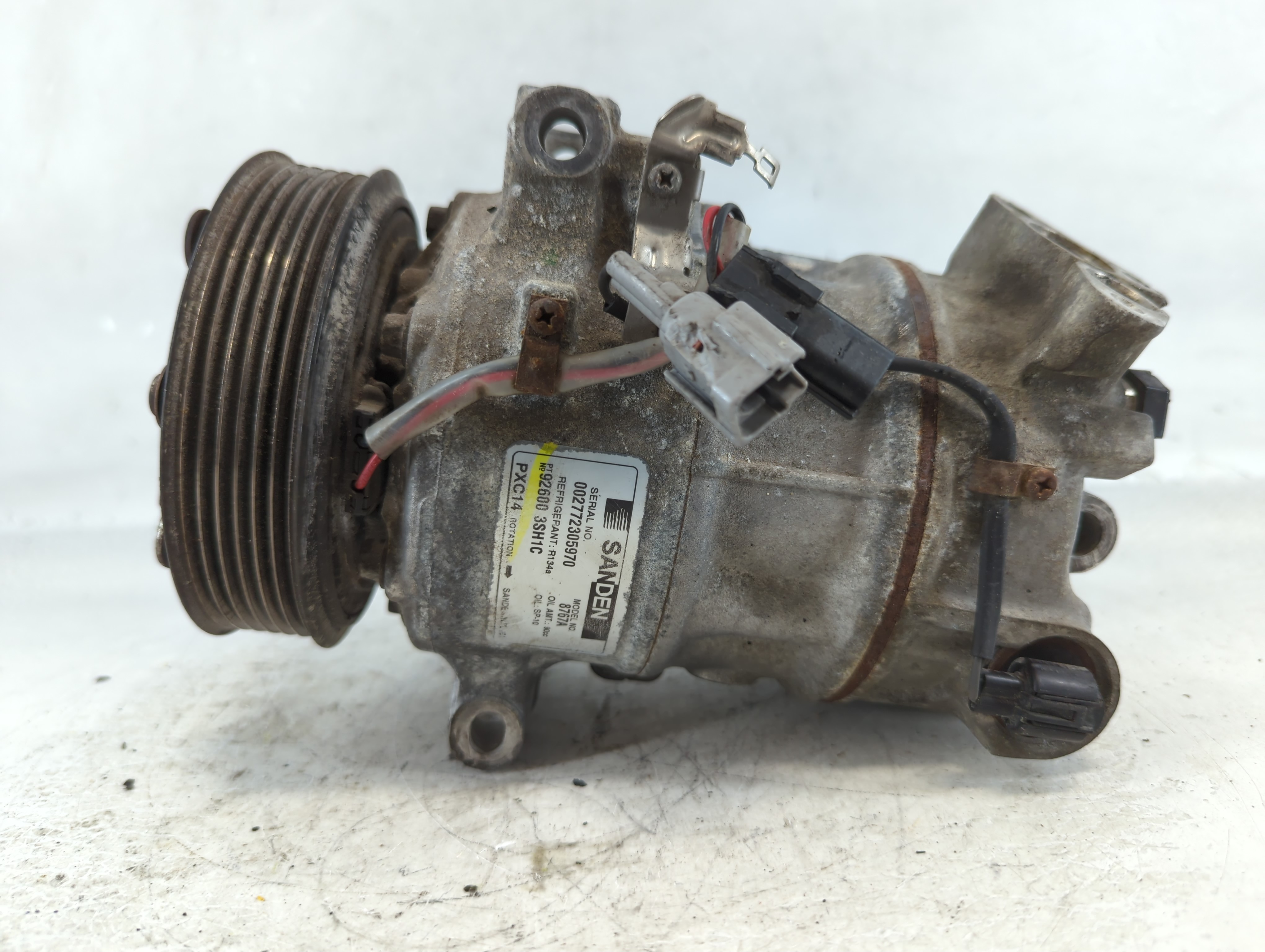 2014-2016 Subaru Impreza Air Conditioning A/c Ac Compressor Oem 1075279 - Oemusedautoparts1.com