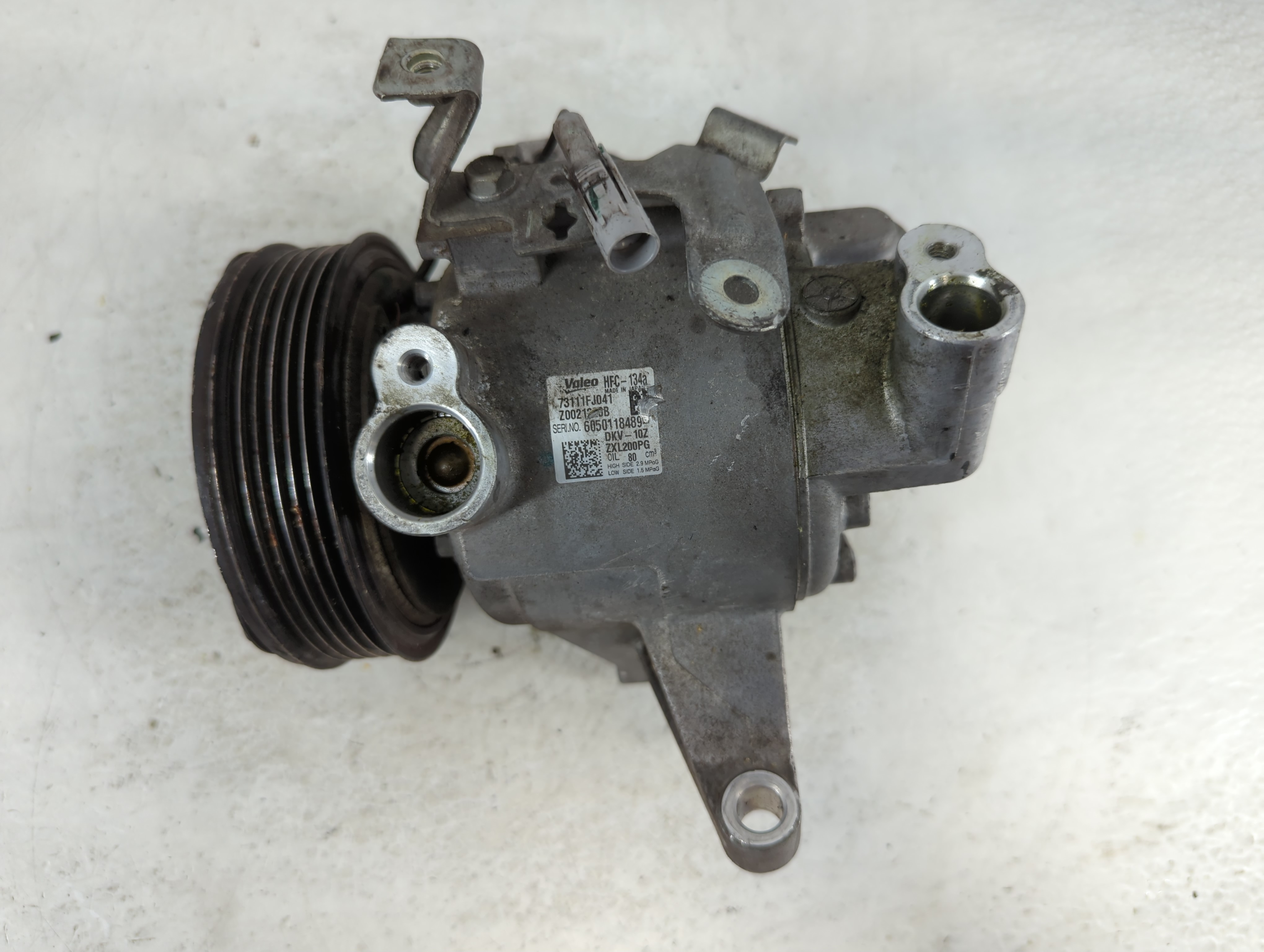 2019 Chevrolet Silverado 1500 Air Conditioning A/c Ac Compressor Oem 1075280 - Oemusedautoparts1.com