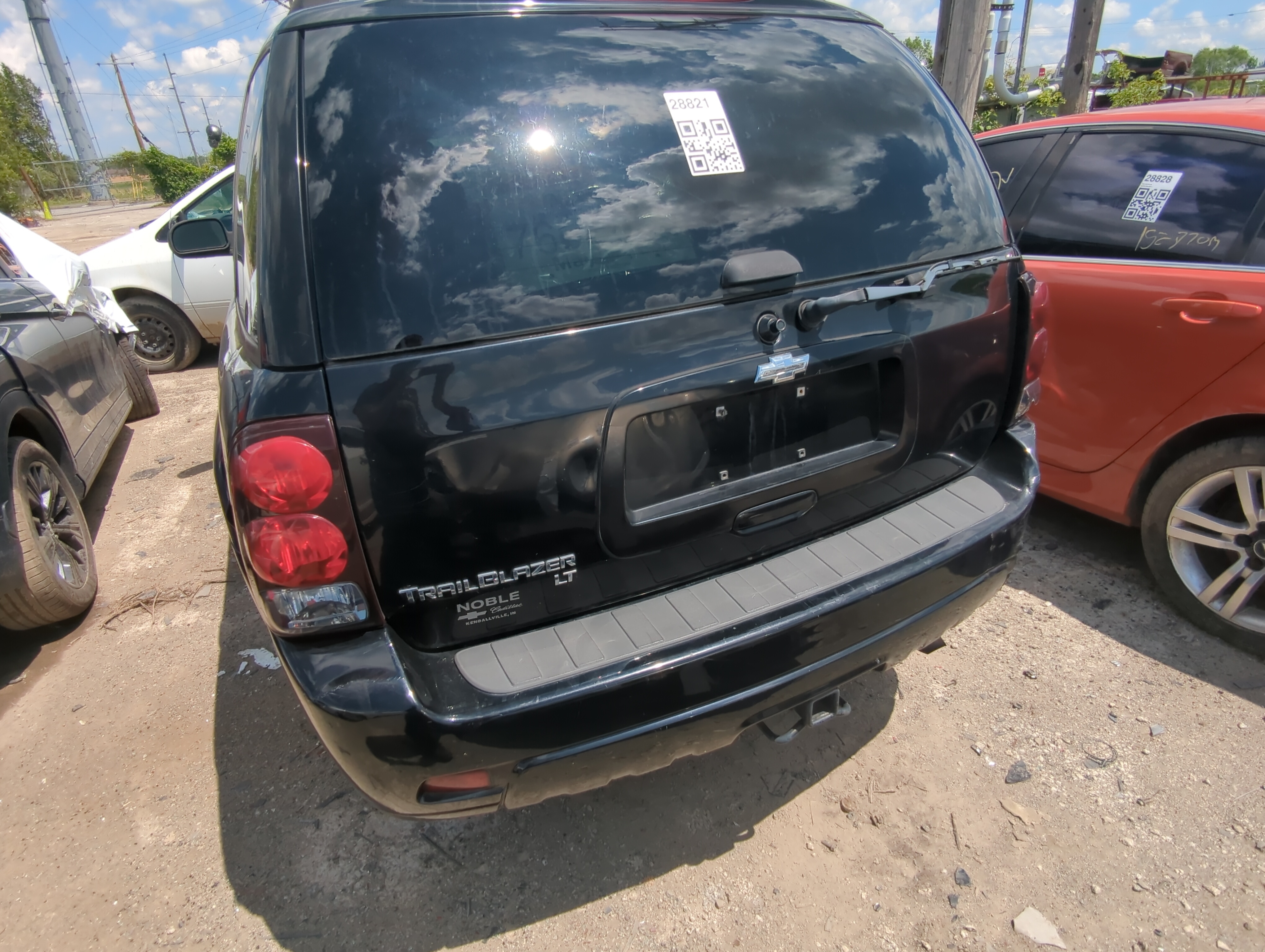 2004-2008 Chevrolet Trailblazer Trunk/decklid/hatch/tailgate Oem 1076035 - Oemusedautoparts1.com