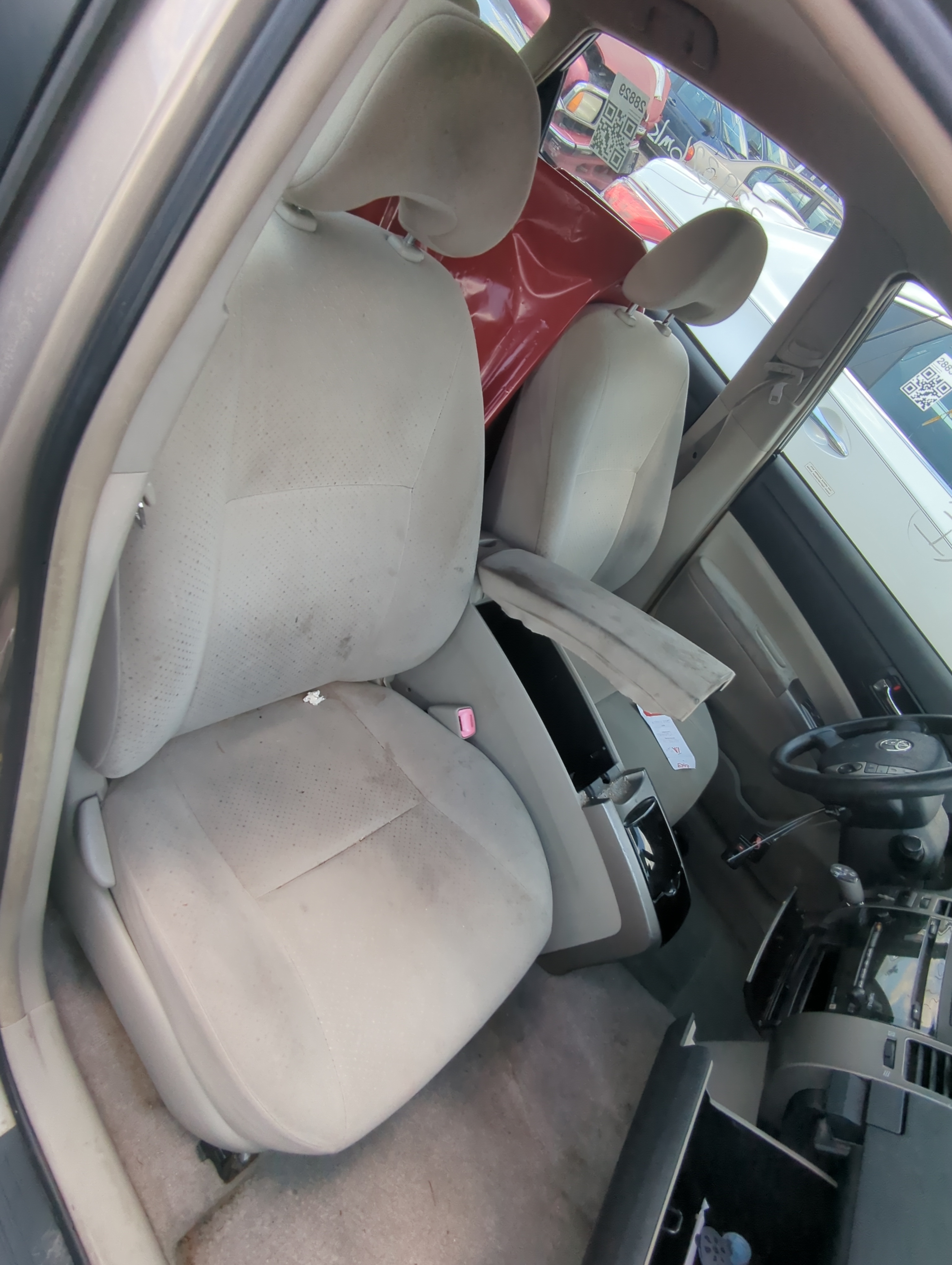 2006-2009 Toyota Prius Passenger Front Seat Oem Grey 1076044 - Oemusedautoparts1.com