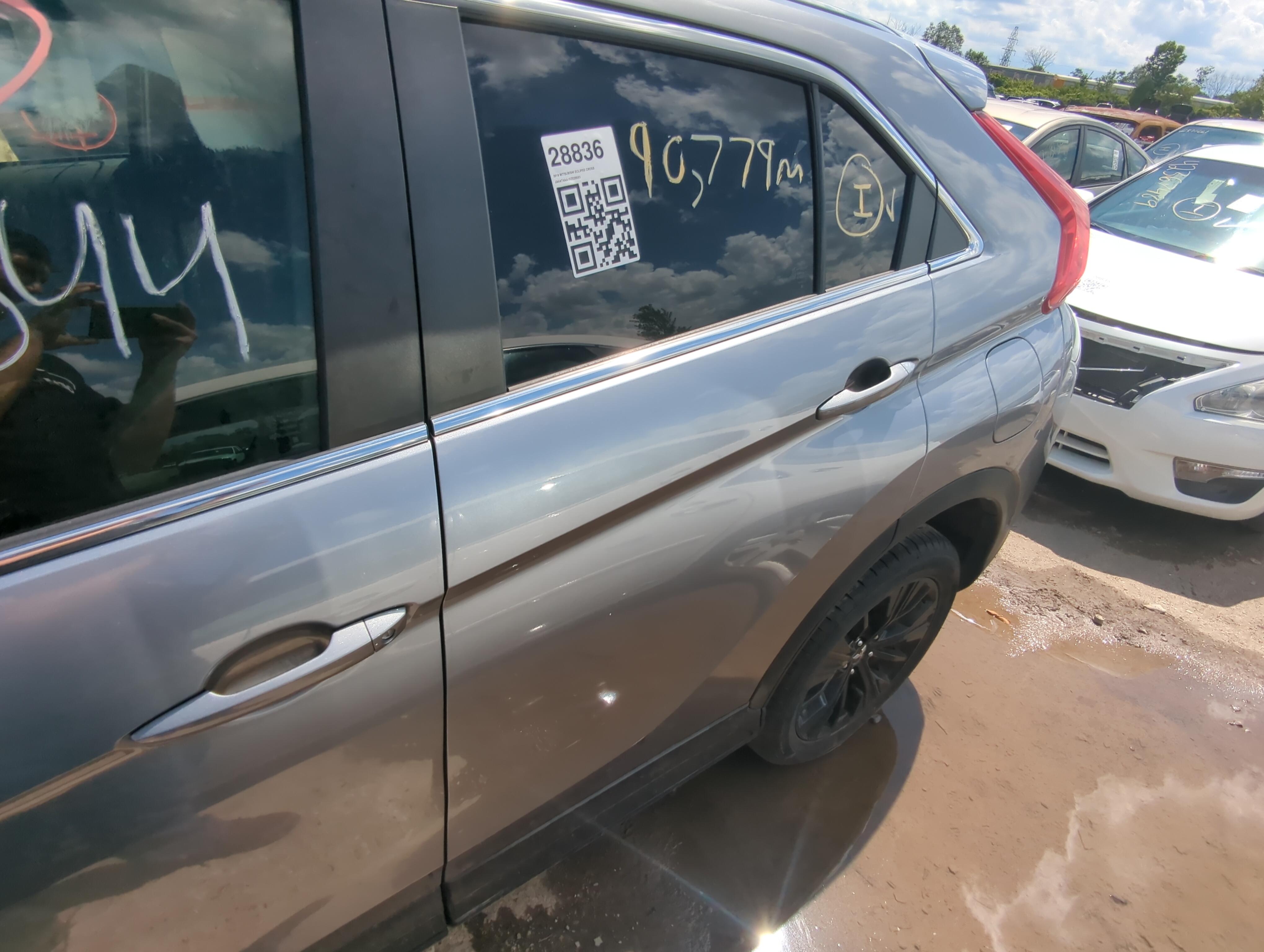Picture of 2018-2018 Mitsubishi Eclipse Cross Driver Rear Door Oem 1076829