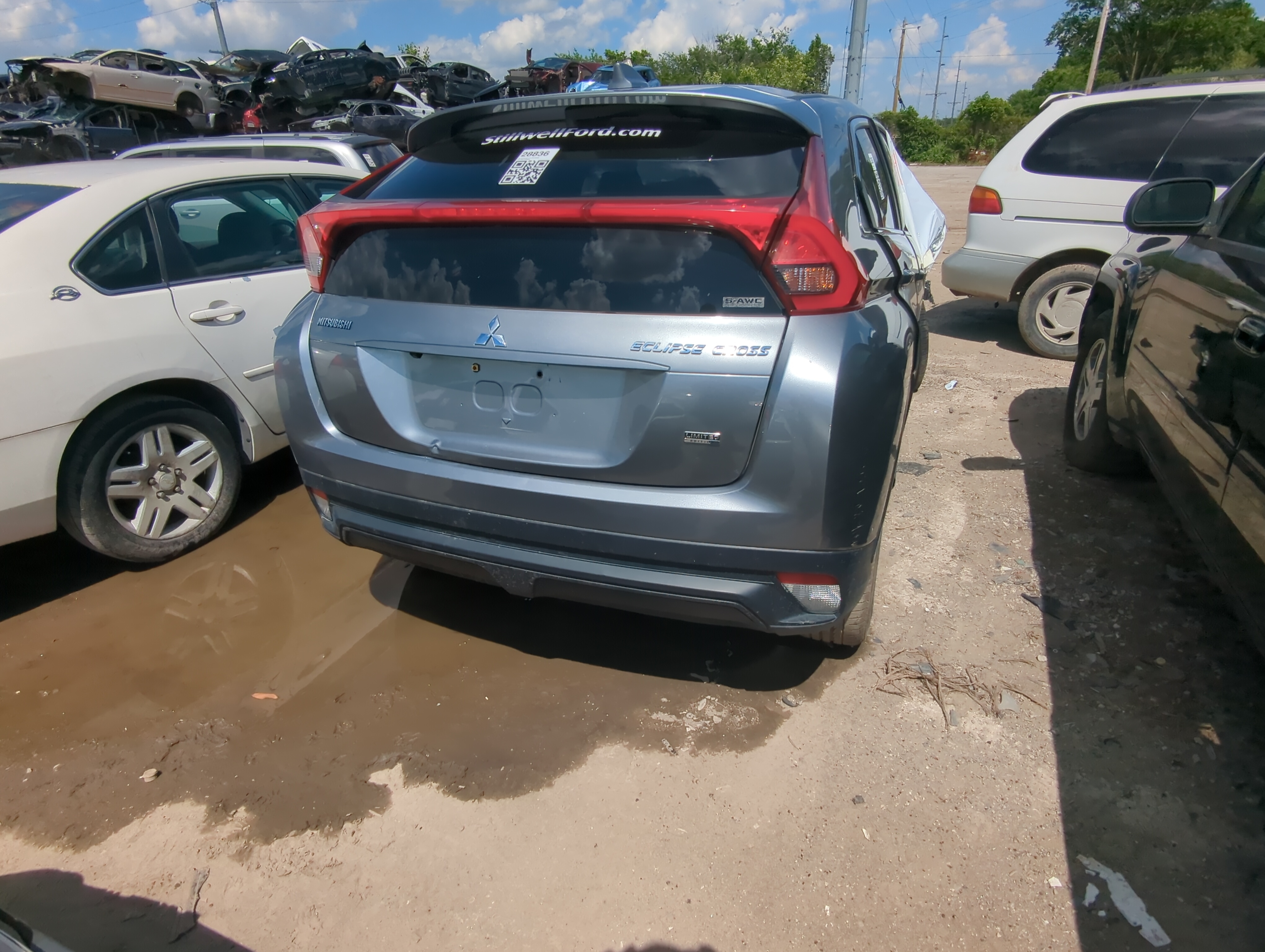Picture of 2019 Mitsubishi Eclipse Cross Rear Bumper Assembly Oem 1076948