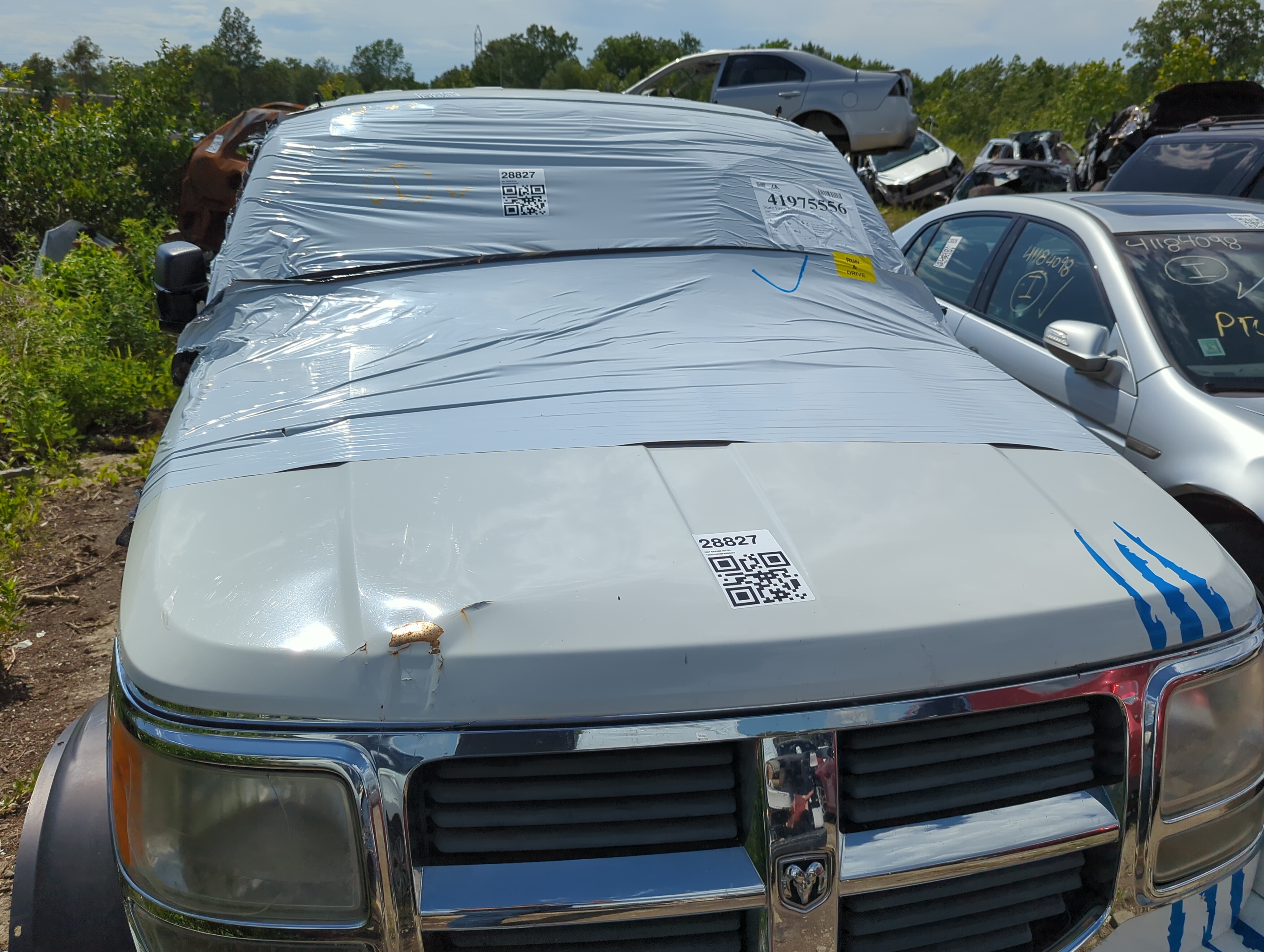 2007-2011 Dodge Nitro Hood Oem 1077410 - Oemusedautoparts1.com