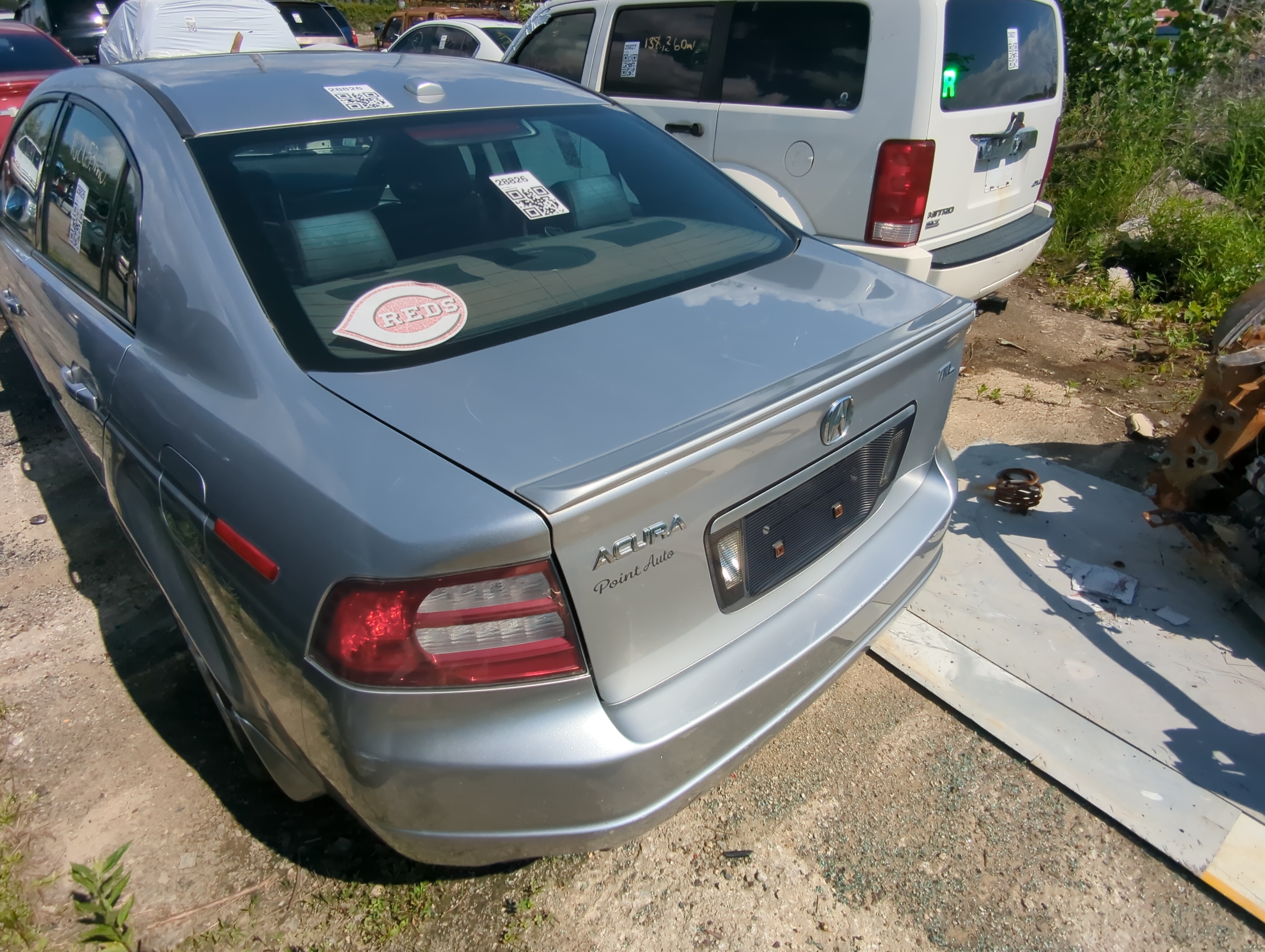 2007-2008 Acura Tl Trunk/decklid/hatch/tailgate Oem 1077650 - Oemusedautoparts1.com