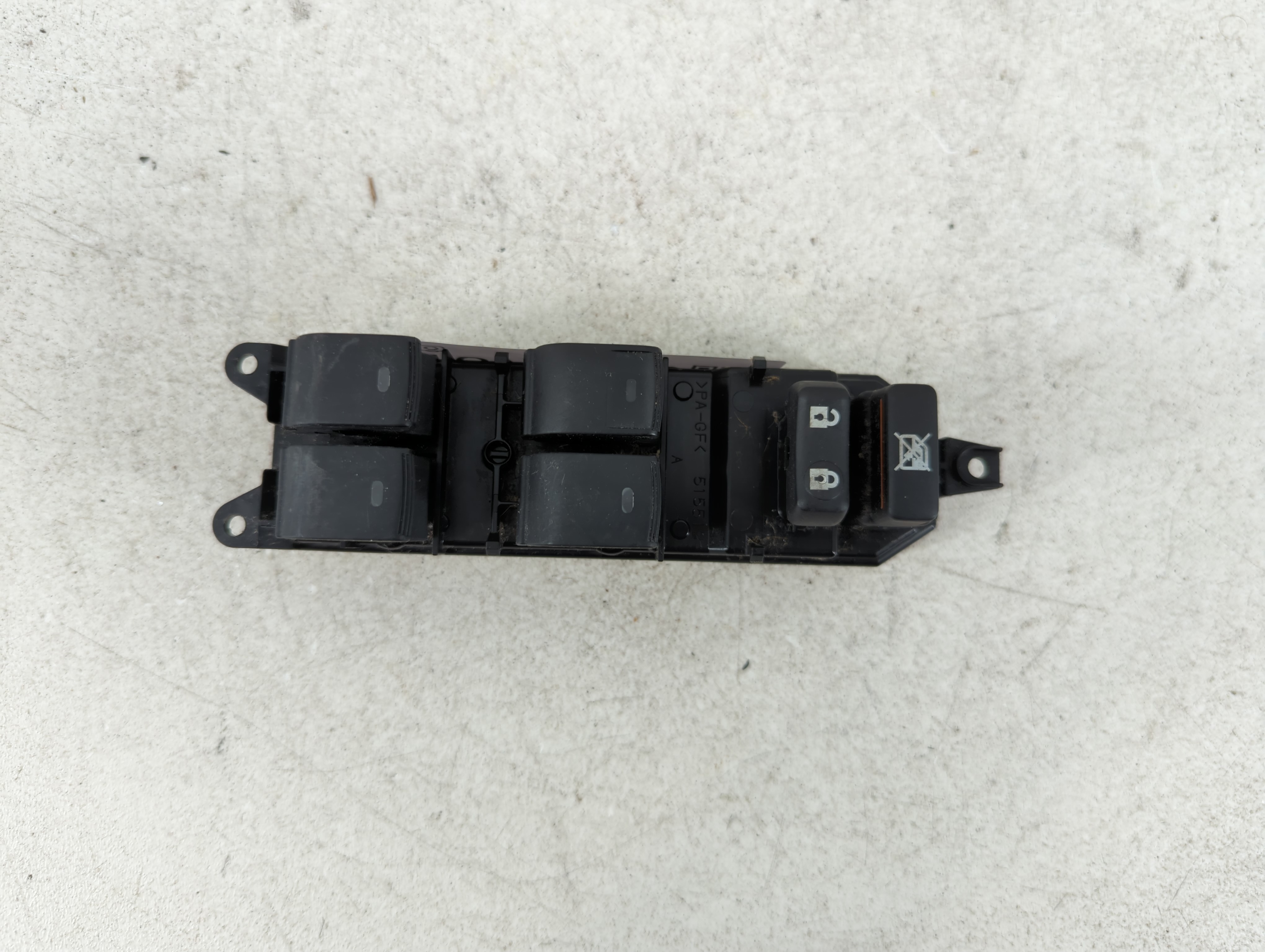 2010-2011 Toyota Camry Driver Left Door Master Power Window Switch 1078030 - Oemusedautoparts1.com