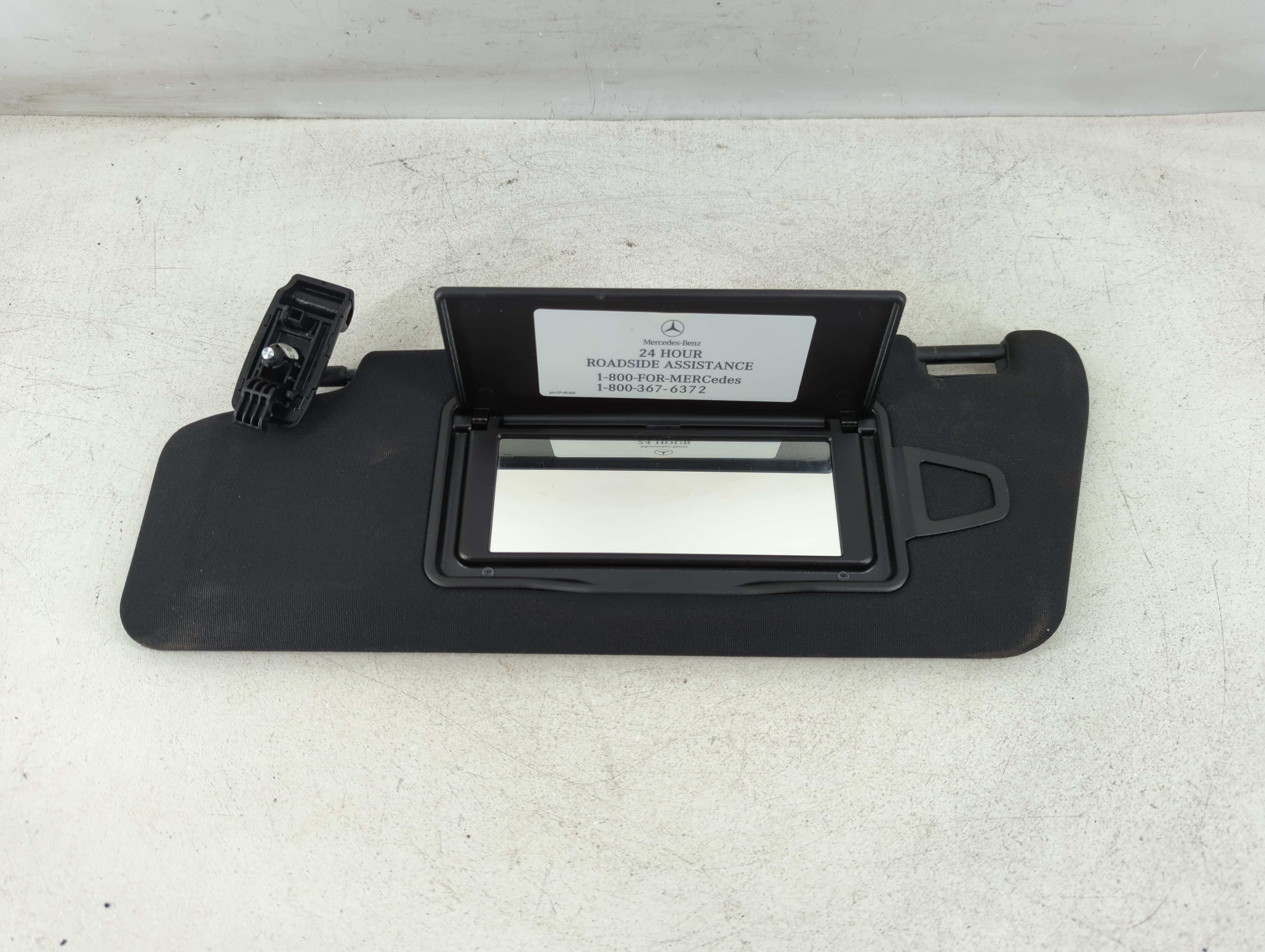 2010-2013 Mercedes-benz E350 Driver Sun Visor Mirror Left Sunvisor Black 1078146 - Oemusedautoparts1.com