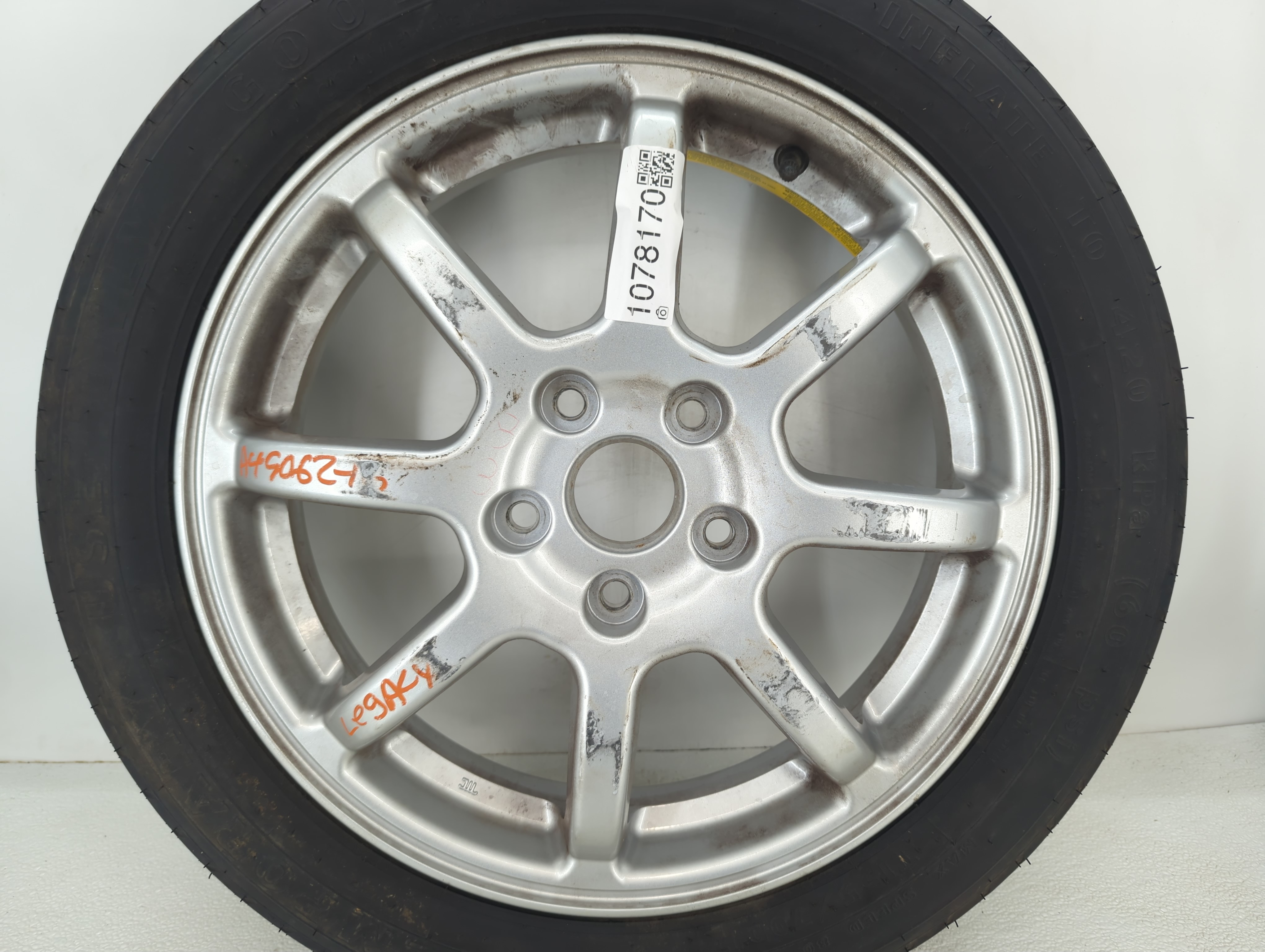2018-2022 Toyota Camry Spare Donut Tire Wheel Rim Oem 1078170 - Oemusedautoparts1.com