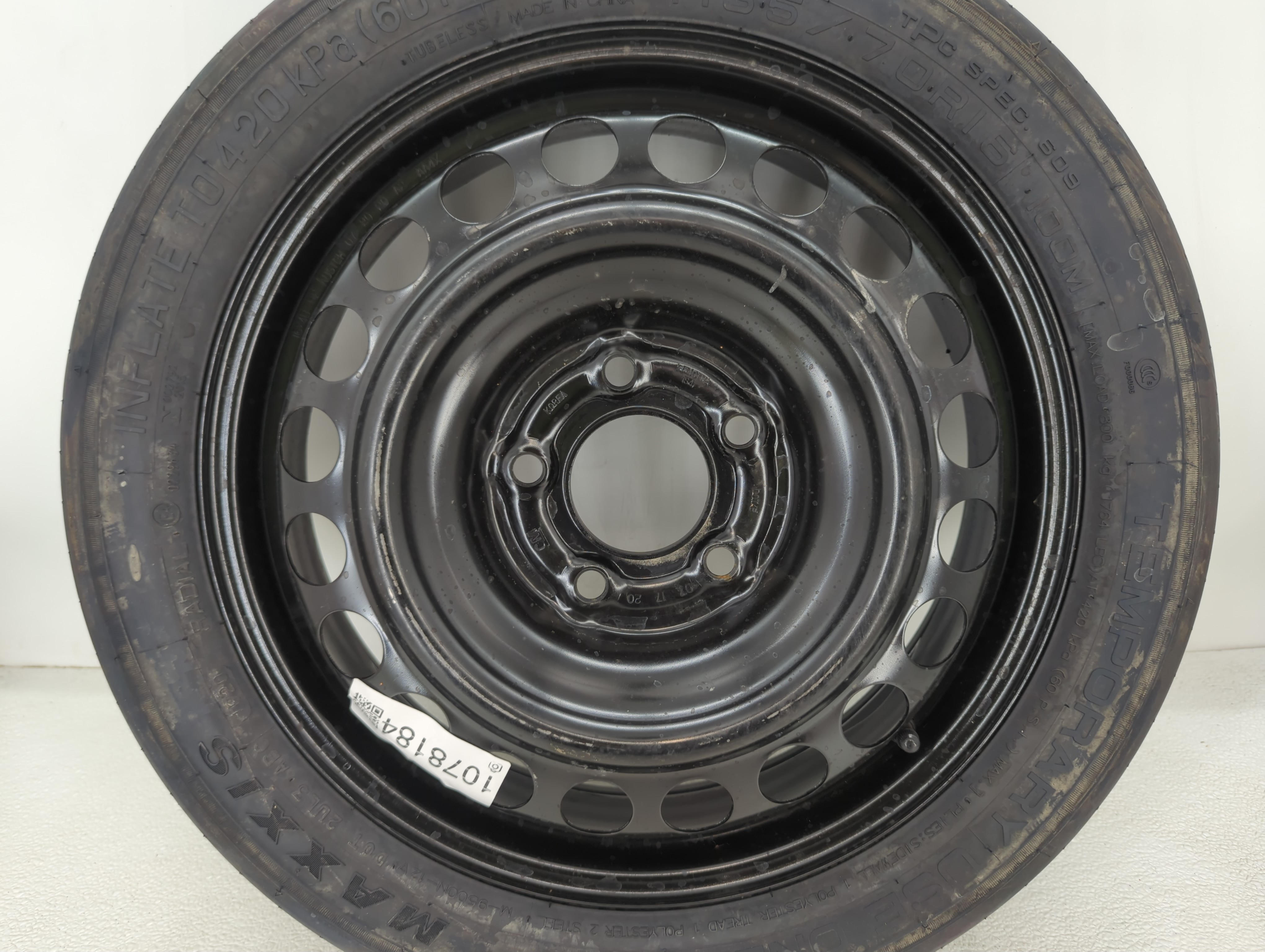 2018-2022 Chevrolet Equinox Spare Donut Tire Wheel Rim Oem 1078184 - Oemusedautoparts1.com