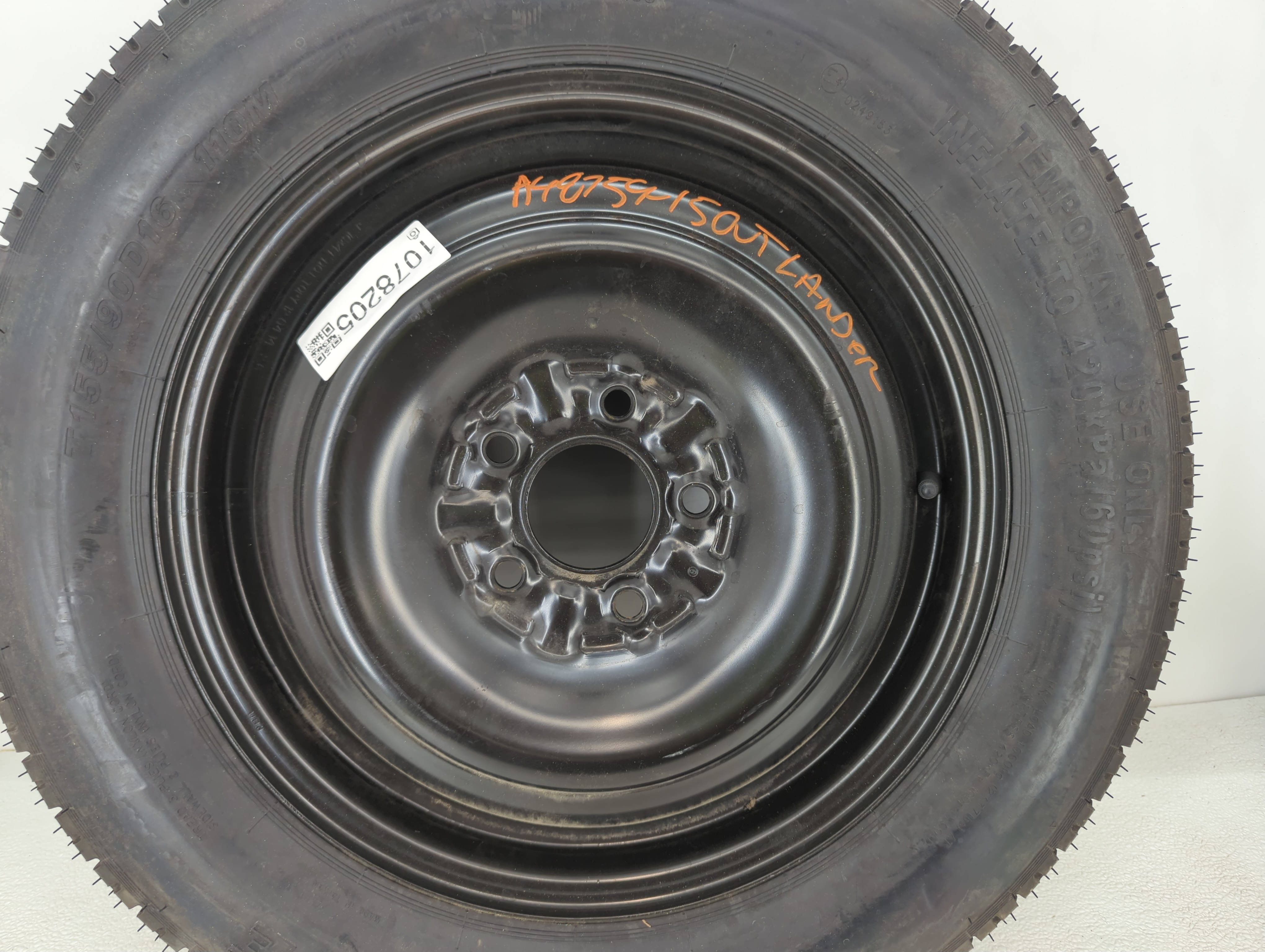 2003-2020 Mitsubishi Outlander Spare Donut Tire Wheel Rim Oem 1078205 - Oemusedautoparts1.com