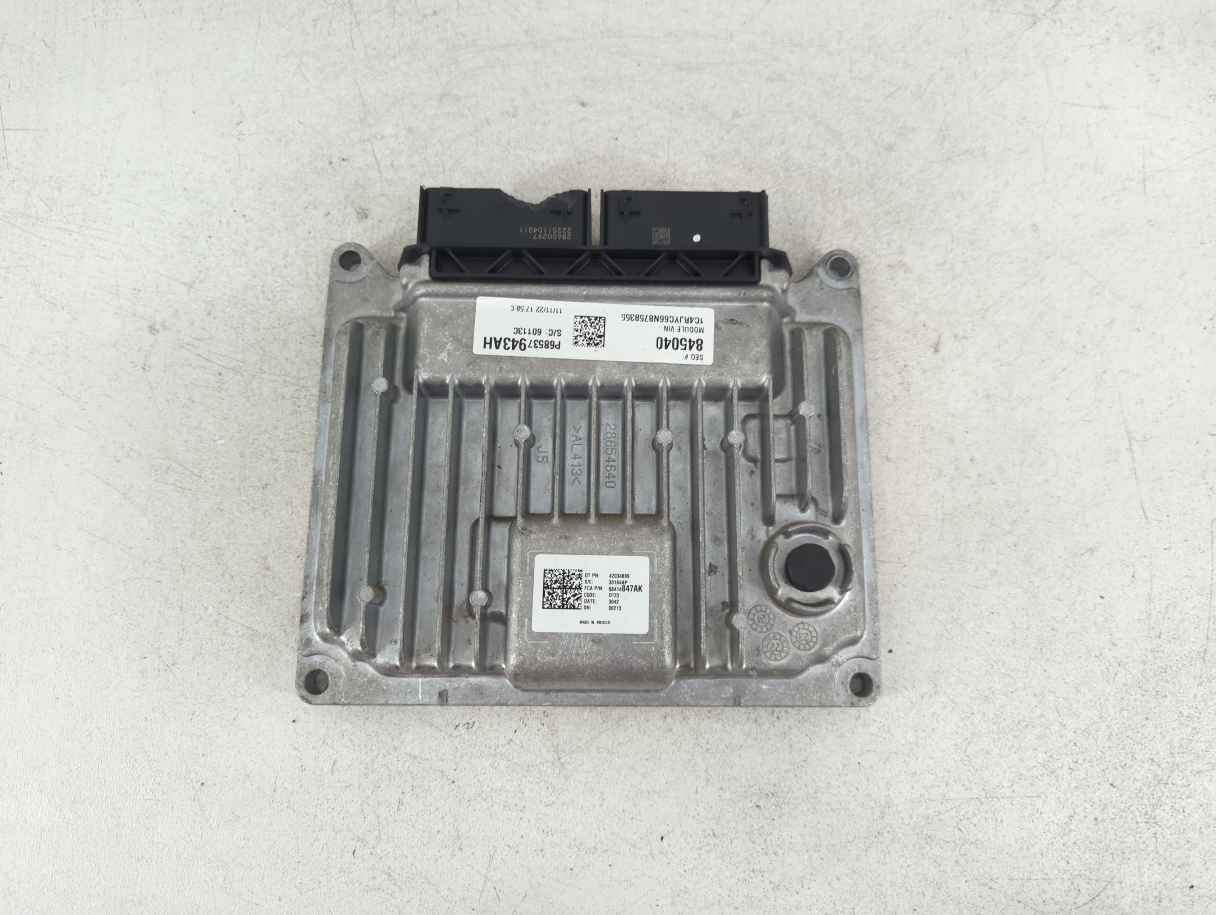 2022 Jeep Grand Cherokee Engine Control Computer Ecu Pcm Ecm Pcu Oem 1078350 - Oemusedautoparts1.com