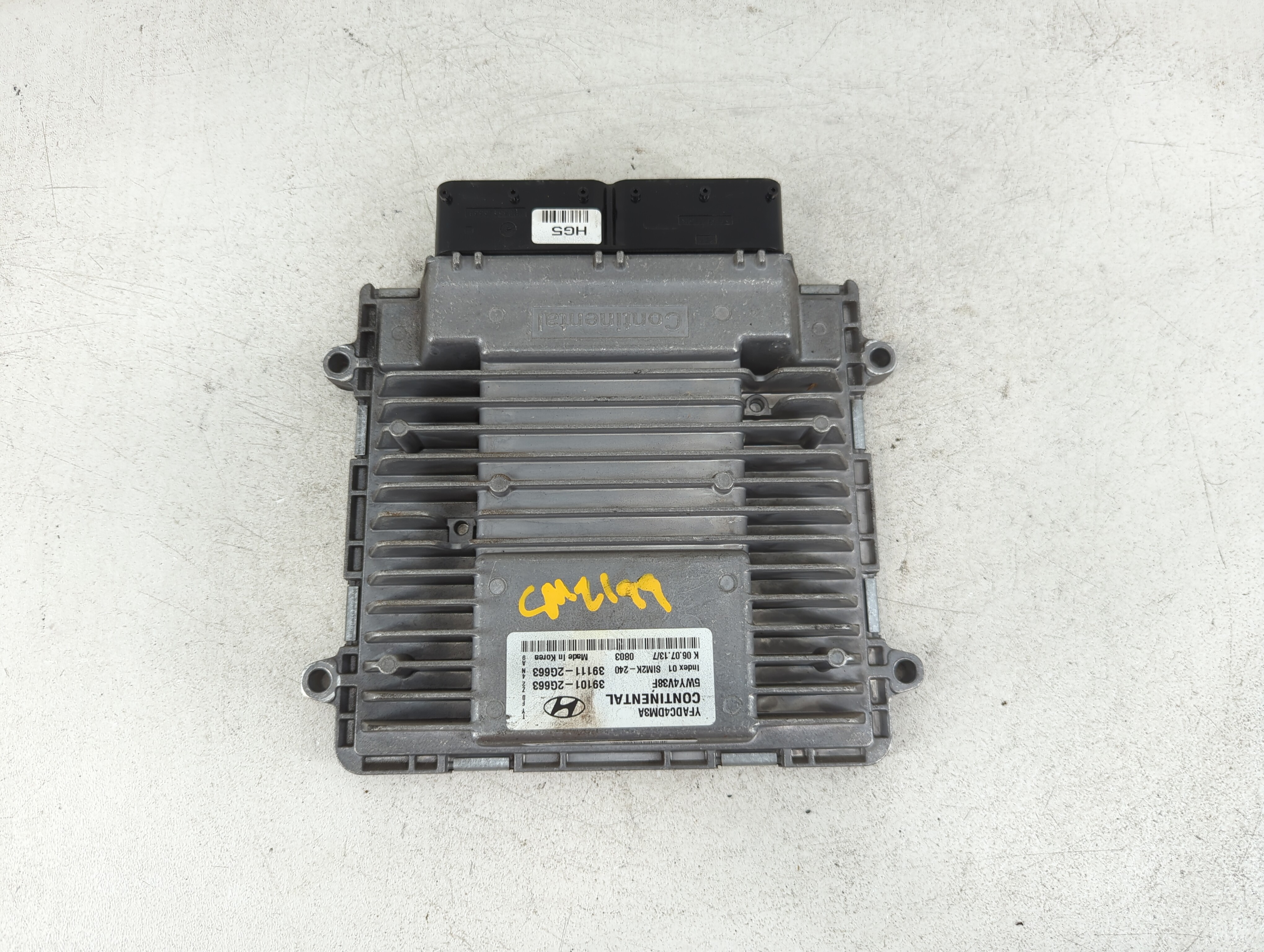 2011-2014 Hyundai Sonata Engine Control Computer Ecu Pcm Ecm Pcu Oem 1078374 - Oemusedautoparts1.com