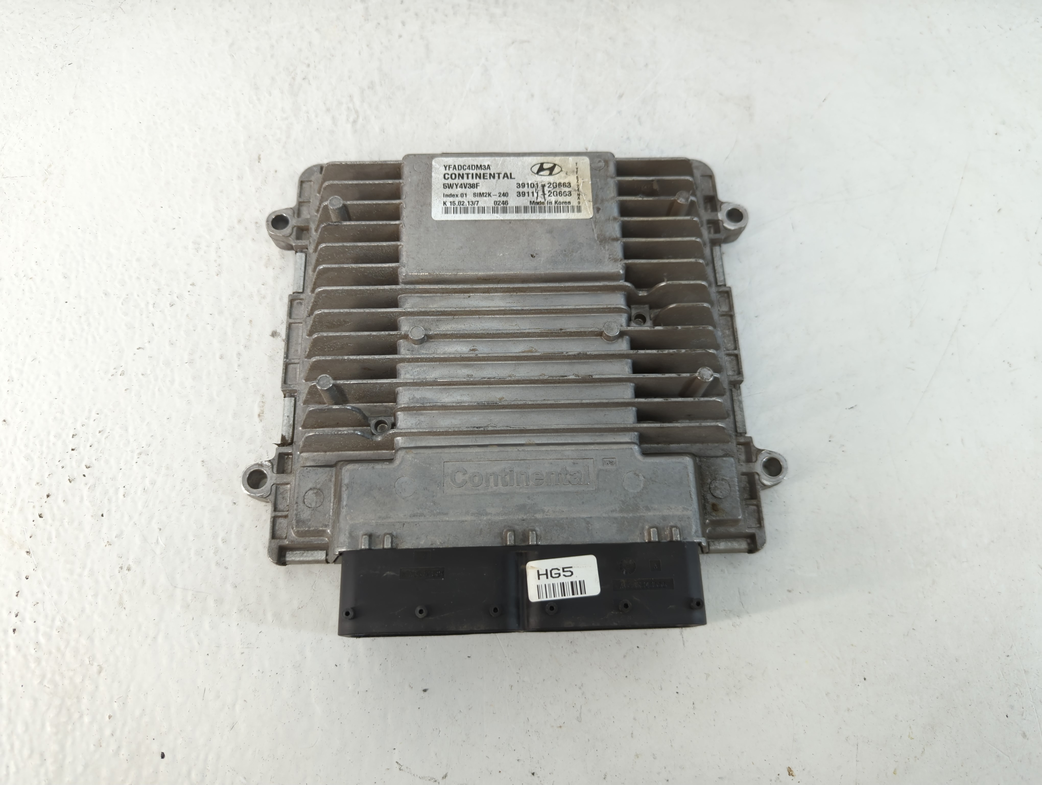 Picture of 2011-2014 Hyundai Sonata Engine Control Computer Ecu Pcm Ecm Pcu Oem 1078412