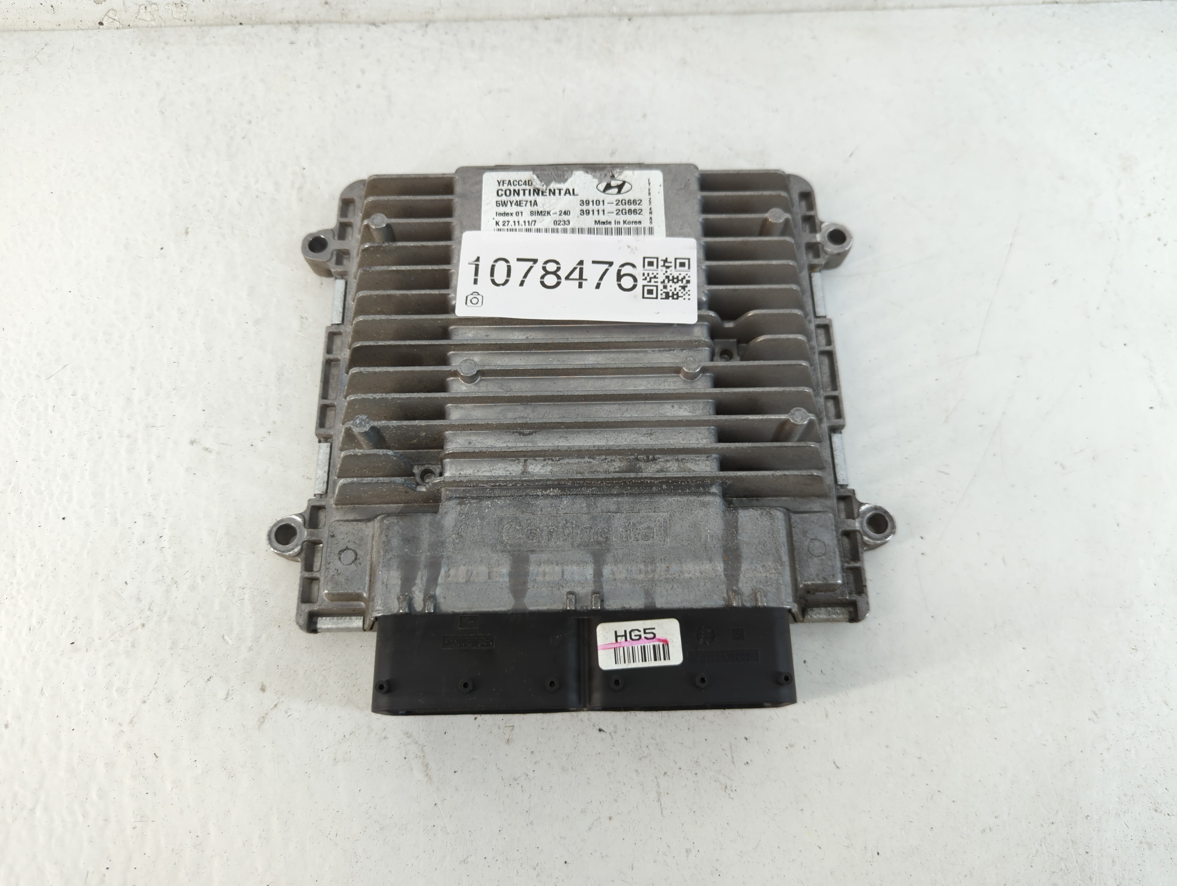 2011-2014 Hyundai Sonata Engine Control Computer Ecu Pcm Ecm Pcu Oem 1078476 - Oemusedautoparts1.com