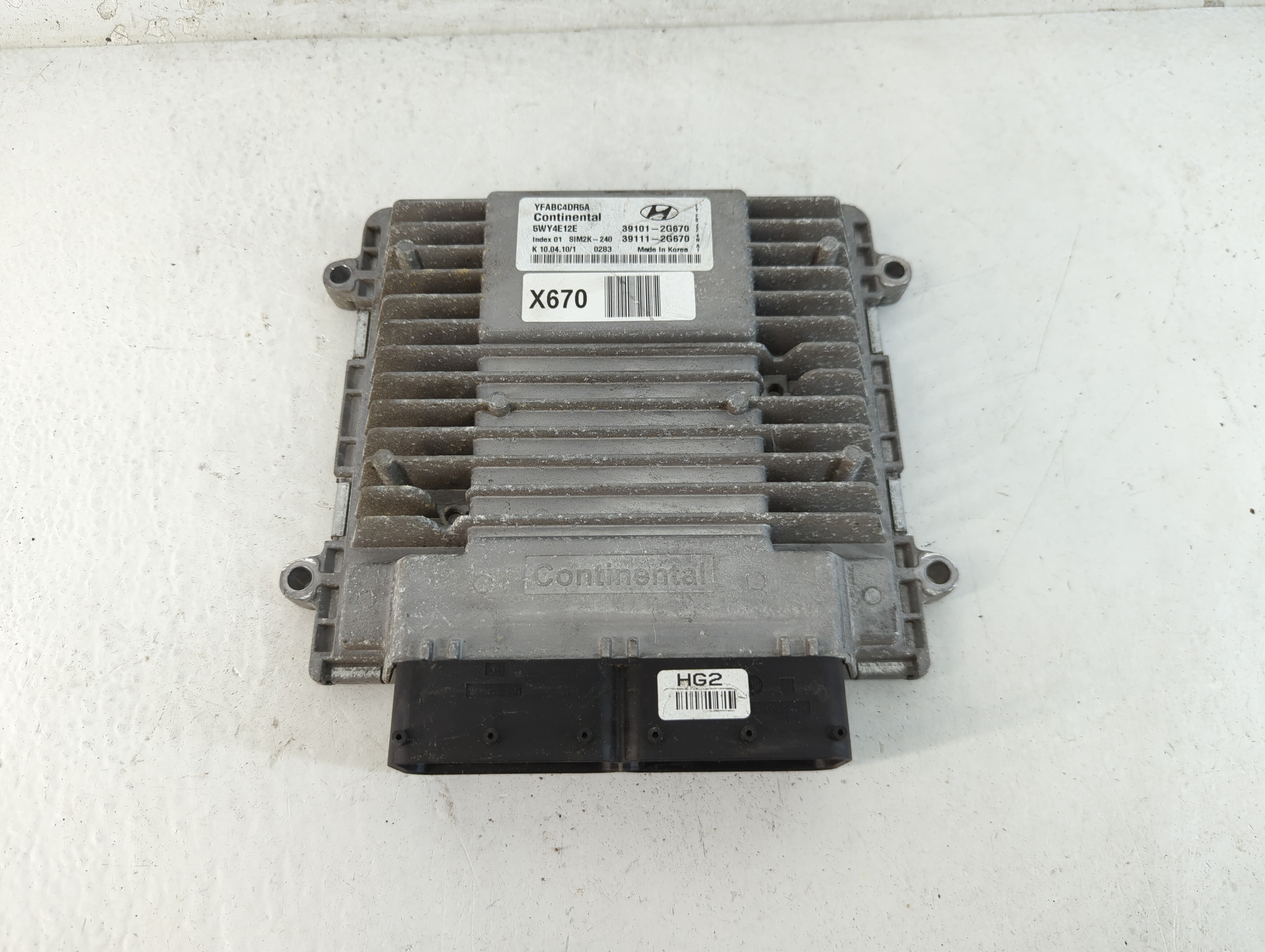2011-2011 Hyundai Sonata Engine Control Computer Ecu Pcm Ecm Pcu Oem 1078499 - Oemusedautoparts1.com