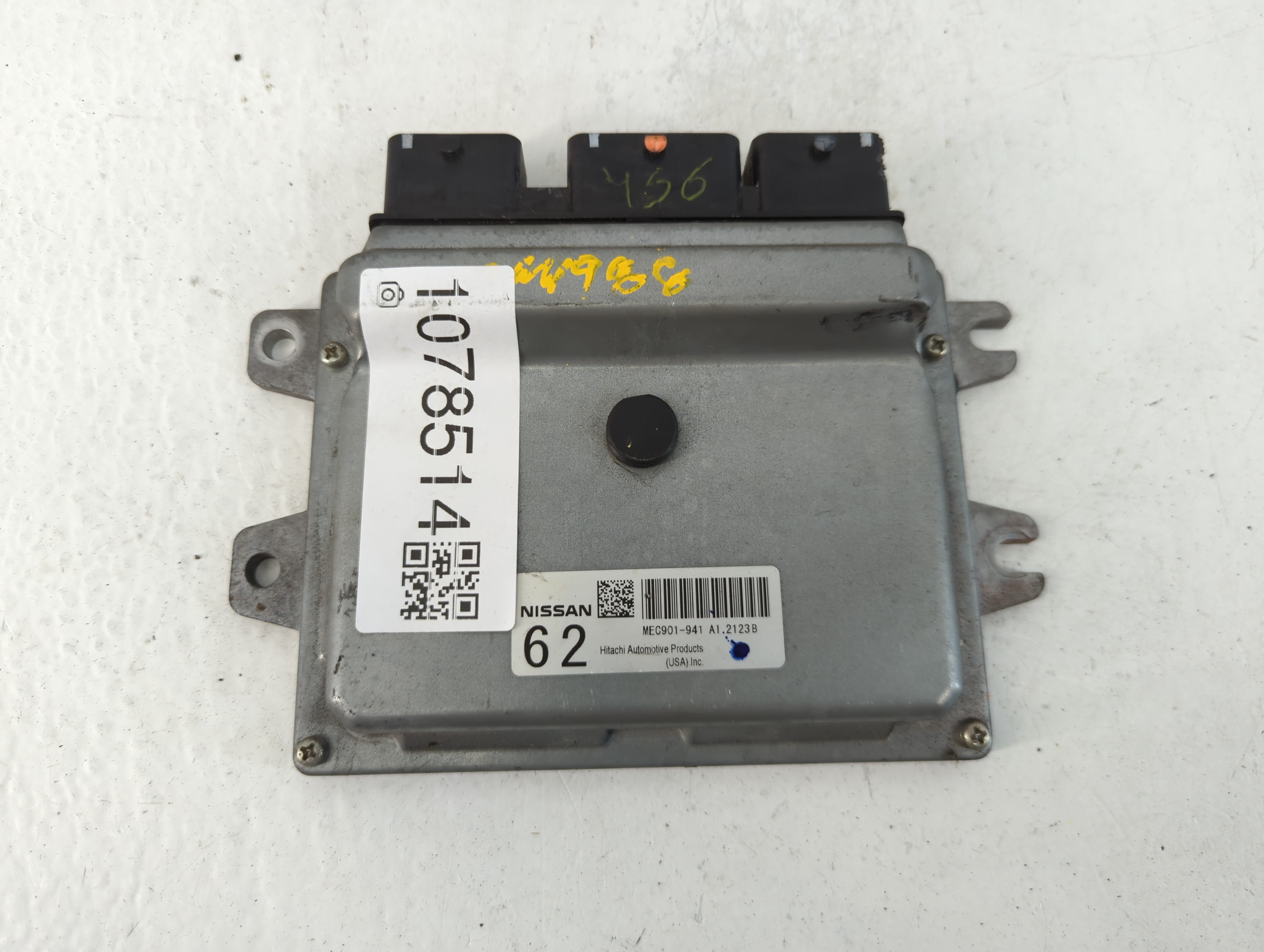 2012-2012 Nissan Versa Engine Control Computer Ecu Pcm Ecm Pcu Oem 1078514 - Oemusedautoparts1.com