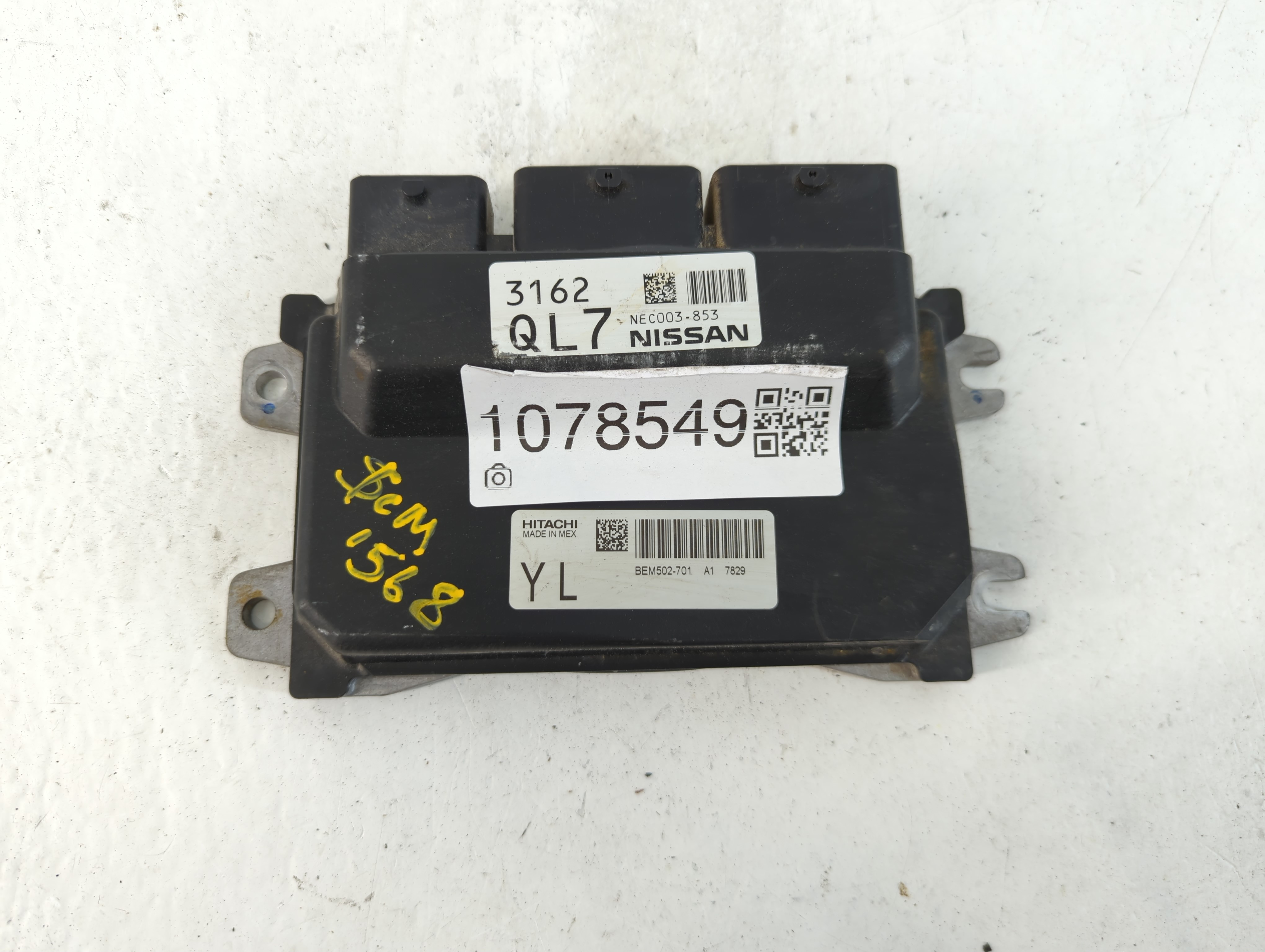 Picture of 2018-2019 Nissan Versa Engine Control Computer Ecu Pcm Ecm Pcu Oem 1078549