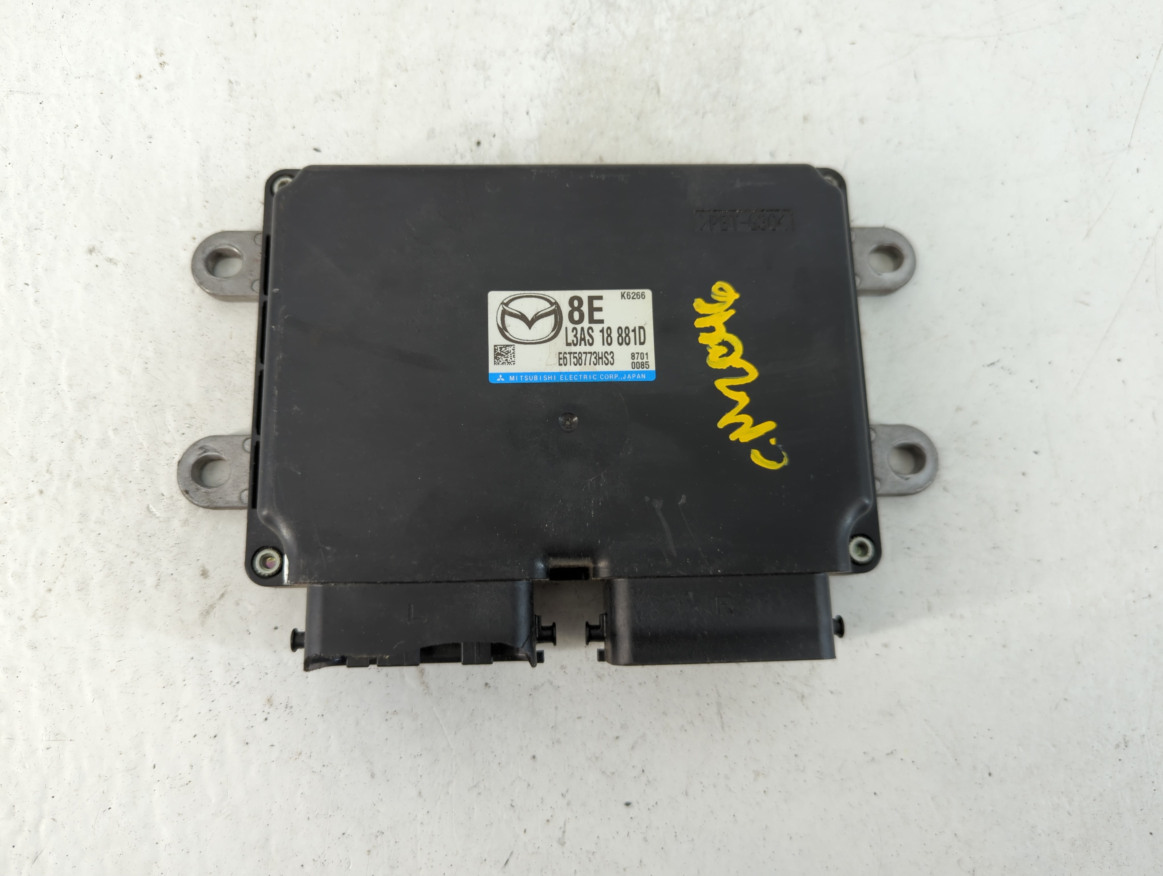 2007-2009 Mazda 3 Engine Control Computer Ecu Pcm Ecm Pcu Oem 1078555 - Oemusedautoparts1.com