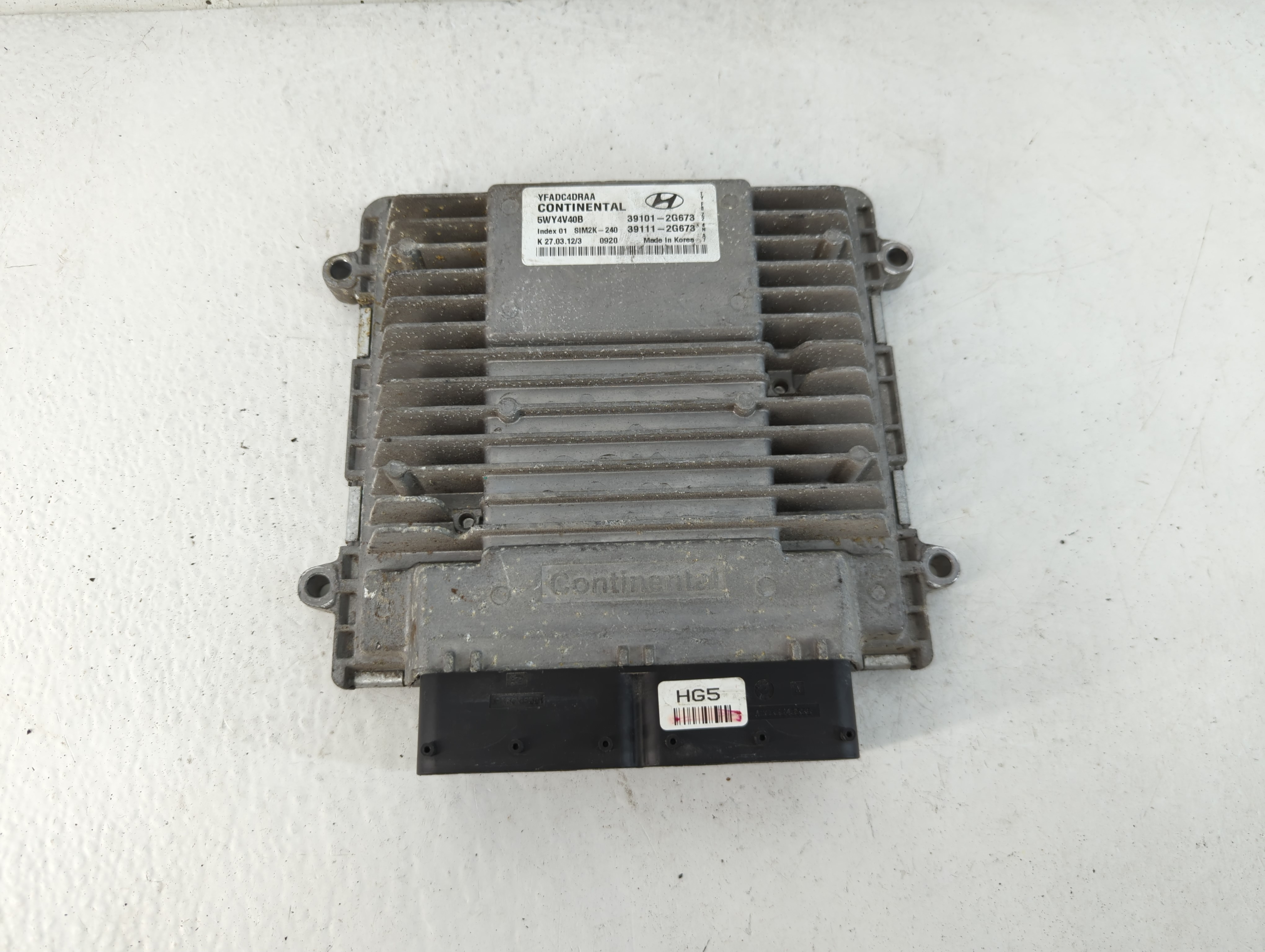 Picture of 2011-2014 Hyundai Sonata Engine Control Computer Ecu Pcm Ecm Pcu Oem 1078561
