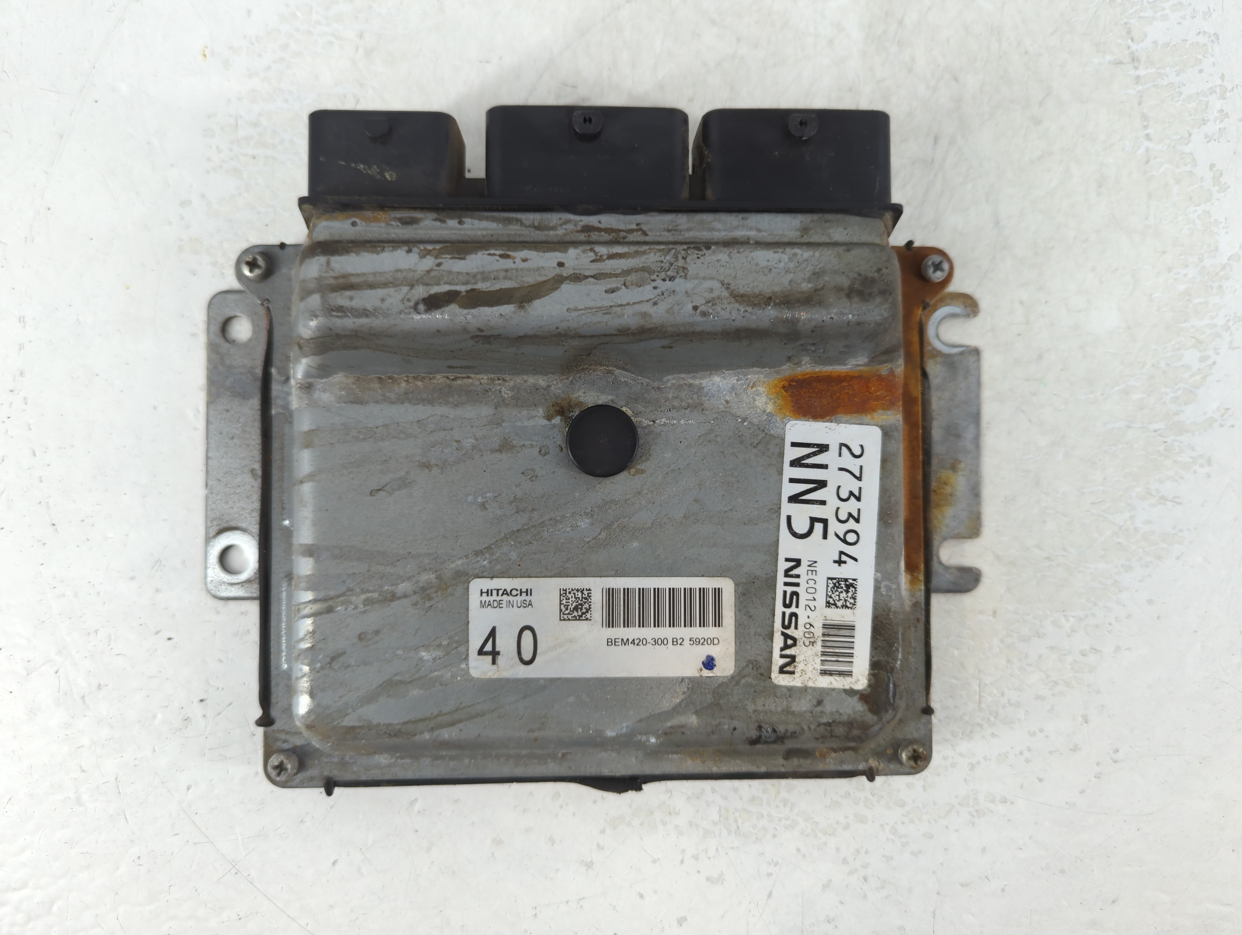 2015-2017 Nissan Murano Engine Control Computer Ecu Pcm Ecm Pcu Oem 1078570 - Oemusedautoparts1.com