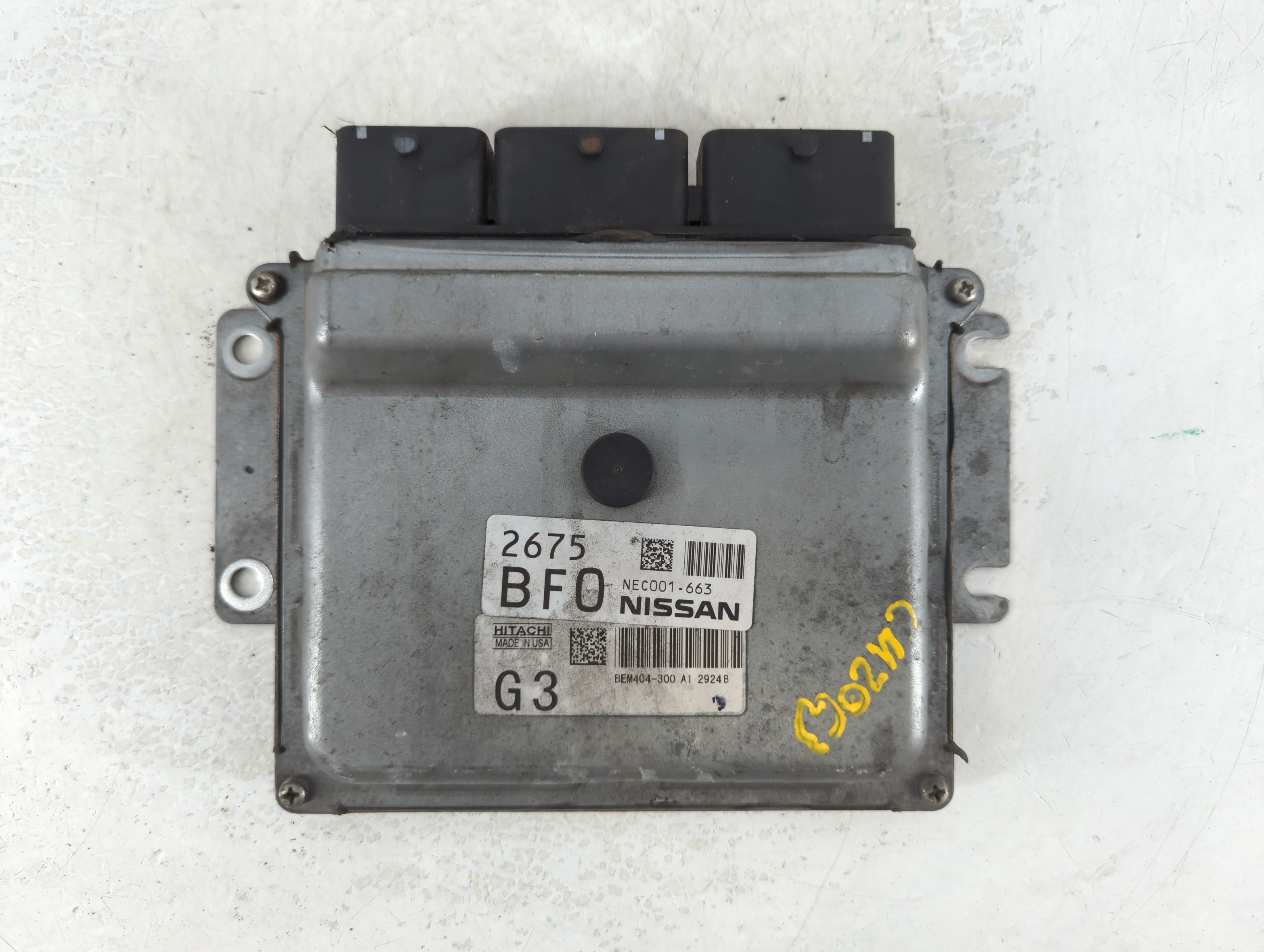 2013-2015 Nissan Sentra Engine Control Computer Ecu Pcm Ecm Pcu Oem 1078573 - Oemusedautoparts1.com