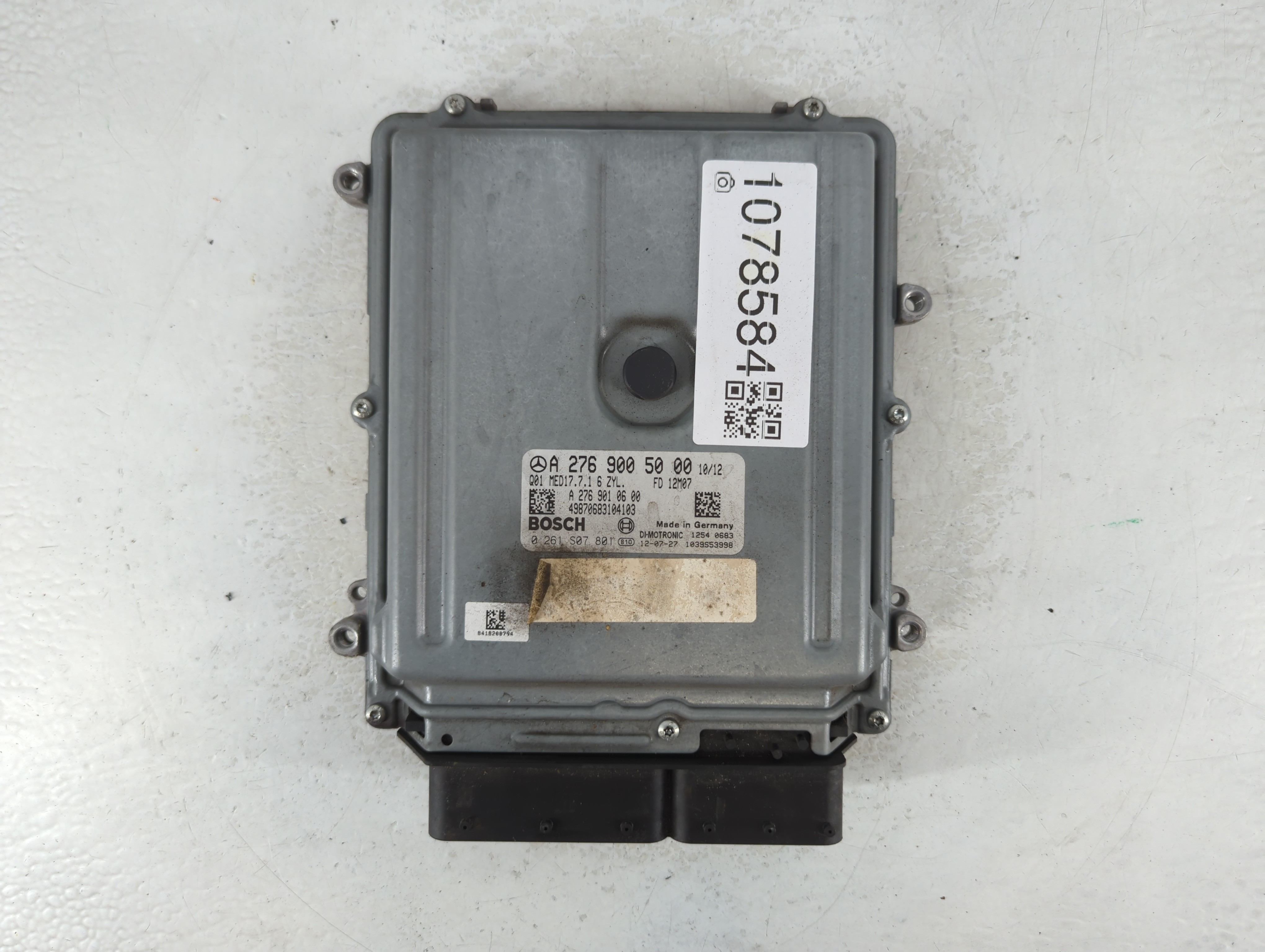 2012-2013 Mercedes-benz E350 Engine Control Computer Ecu Pcm Ecm Pcu Oem 1078584 - Oemusedautoparts1.com
