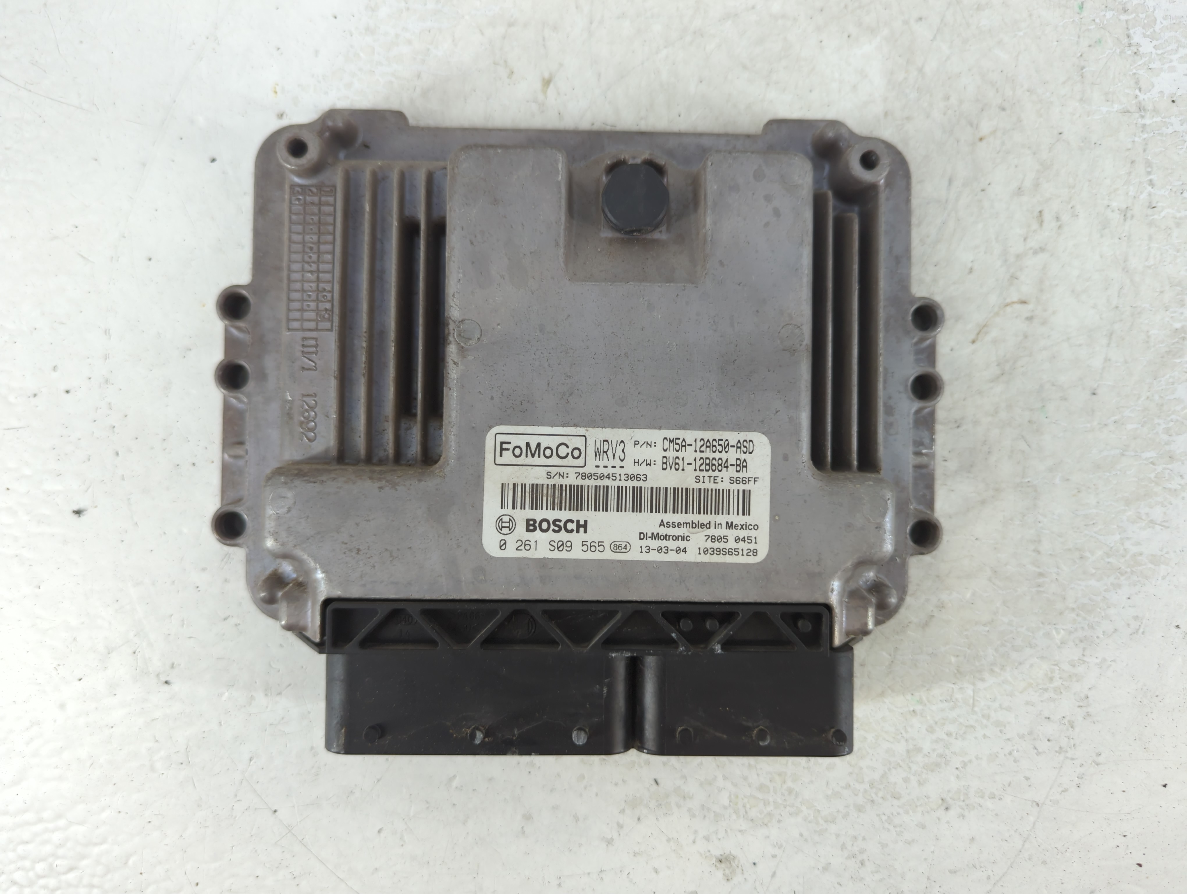 2012-2013 Ford Focus Engine Control Computer Ecu Pcm Ecm Pcu Oem 1078595 - Oemusedautoparts1.com