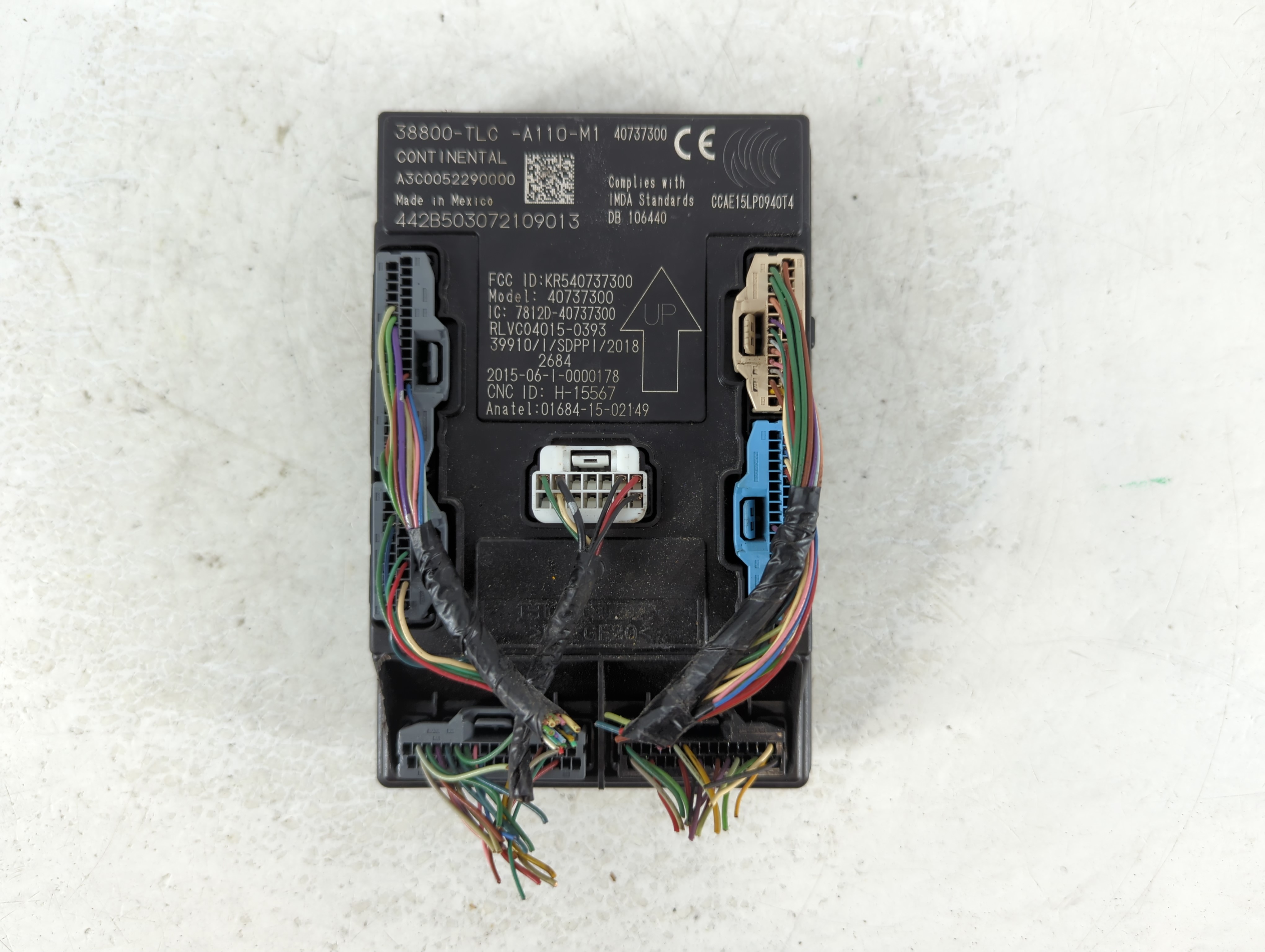2021-2022 Honda Cr-v Electric Control Module 7812d-40737300 1078609 - Oemusedautoparts1.com