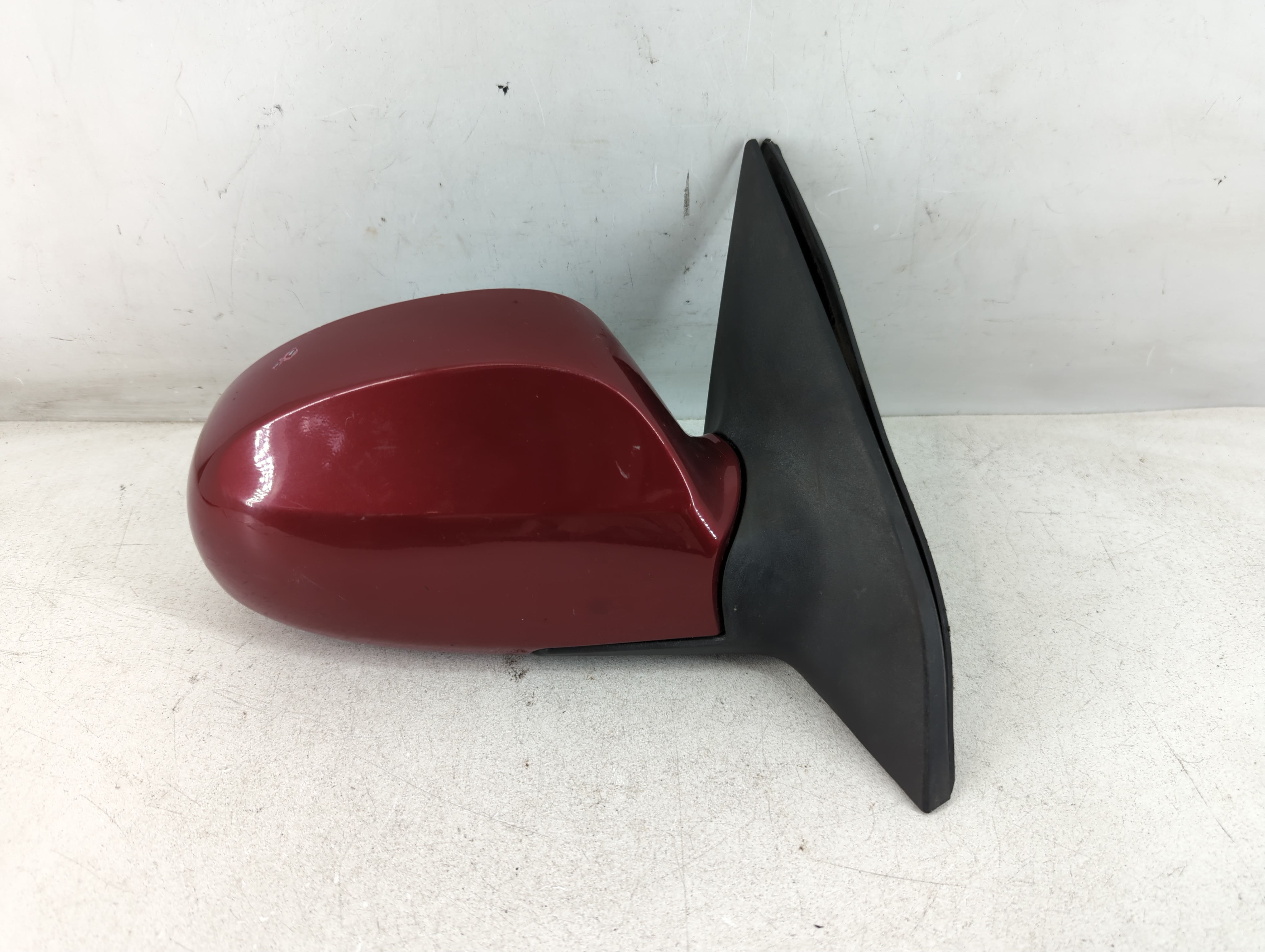 Picture of Kia Spectra Passenger Right Side View Power Door Mirror Burgundy 1078648