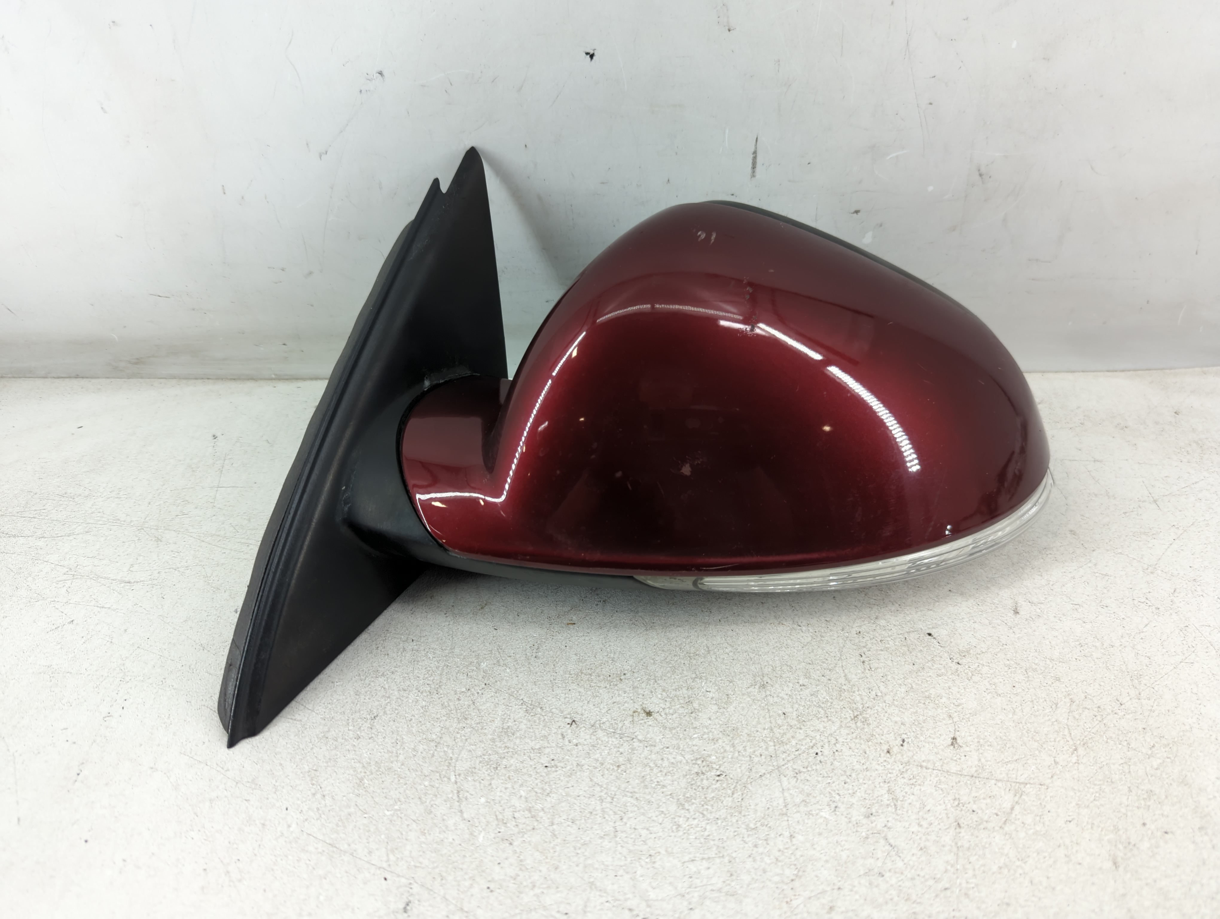 2014-2017 Buick Regal Driver Left Side View Power Door Mirror Burgundy 1079331 - Oemusedautoparts1.com