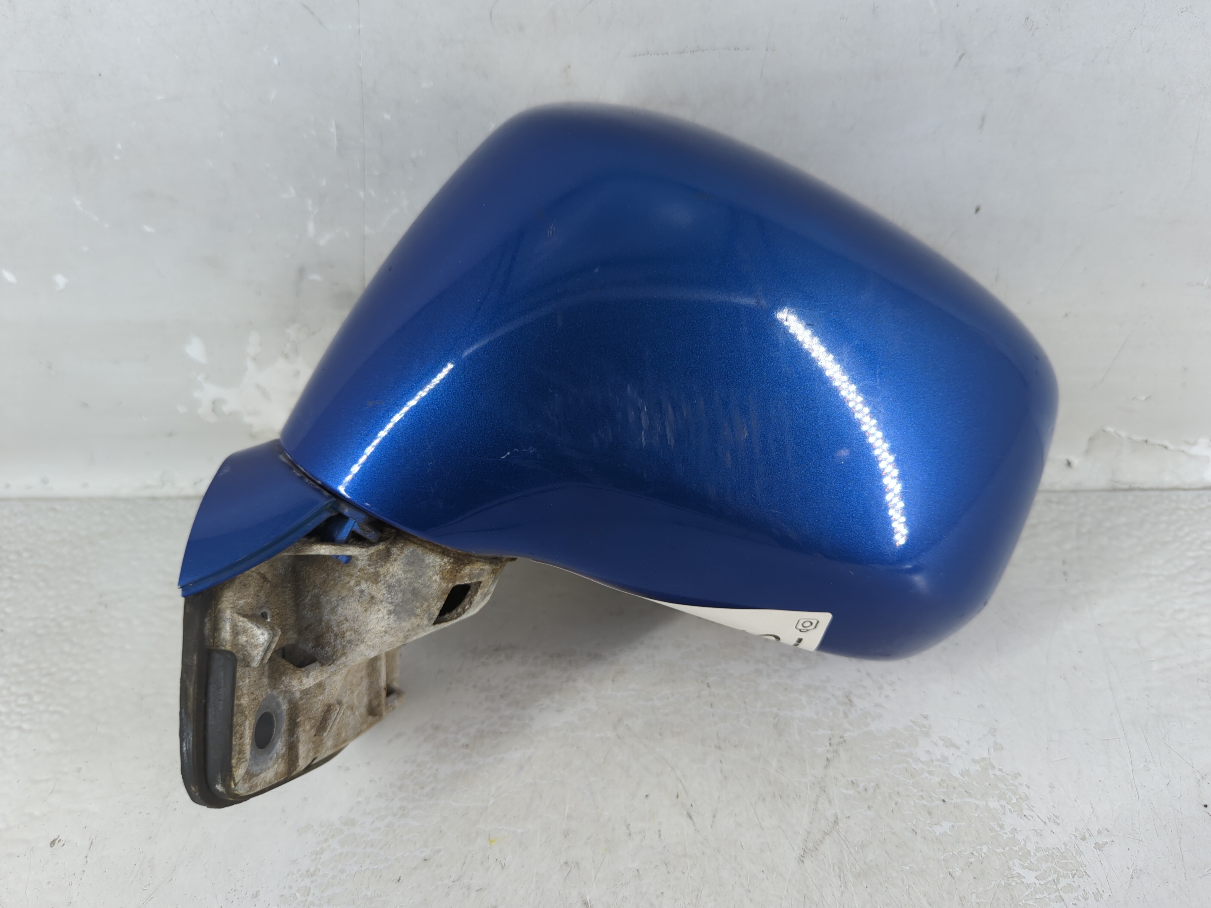 2008-2012 Nissan Versa Driver Left Side View Power Door Mirror Dark Blue 1079360 - Oemusedautoparts1.com