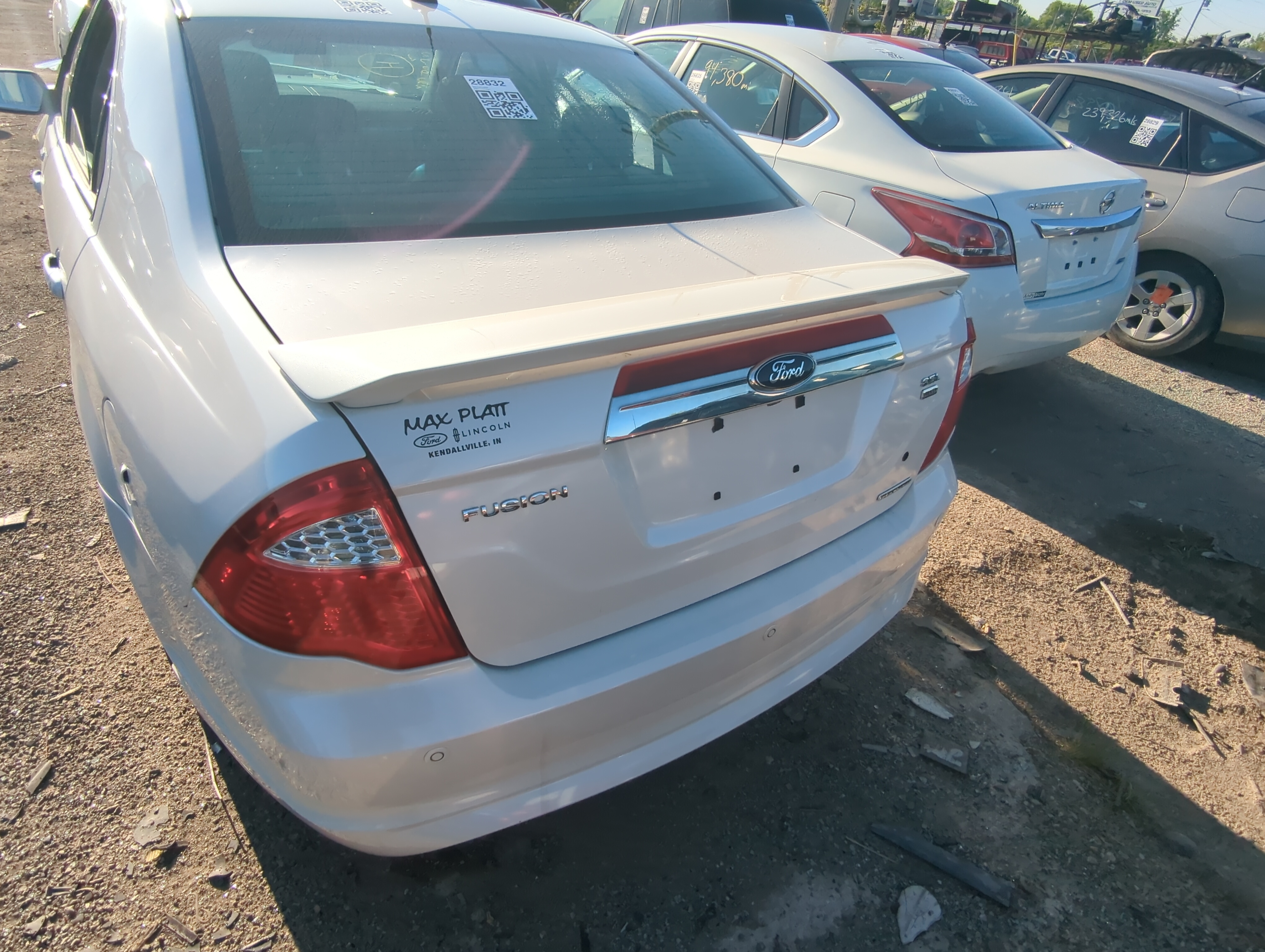 2010-2012 Ford Fusion Trunk/decklid/hatch/tailgate Oem 1079827 - Oemusedautoparts1.com