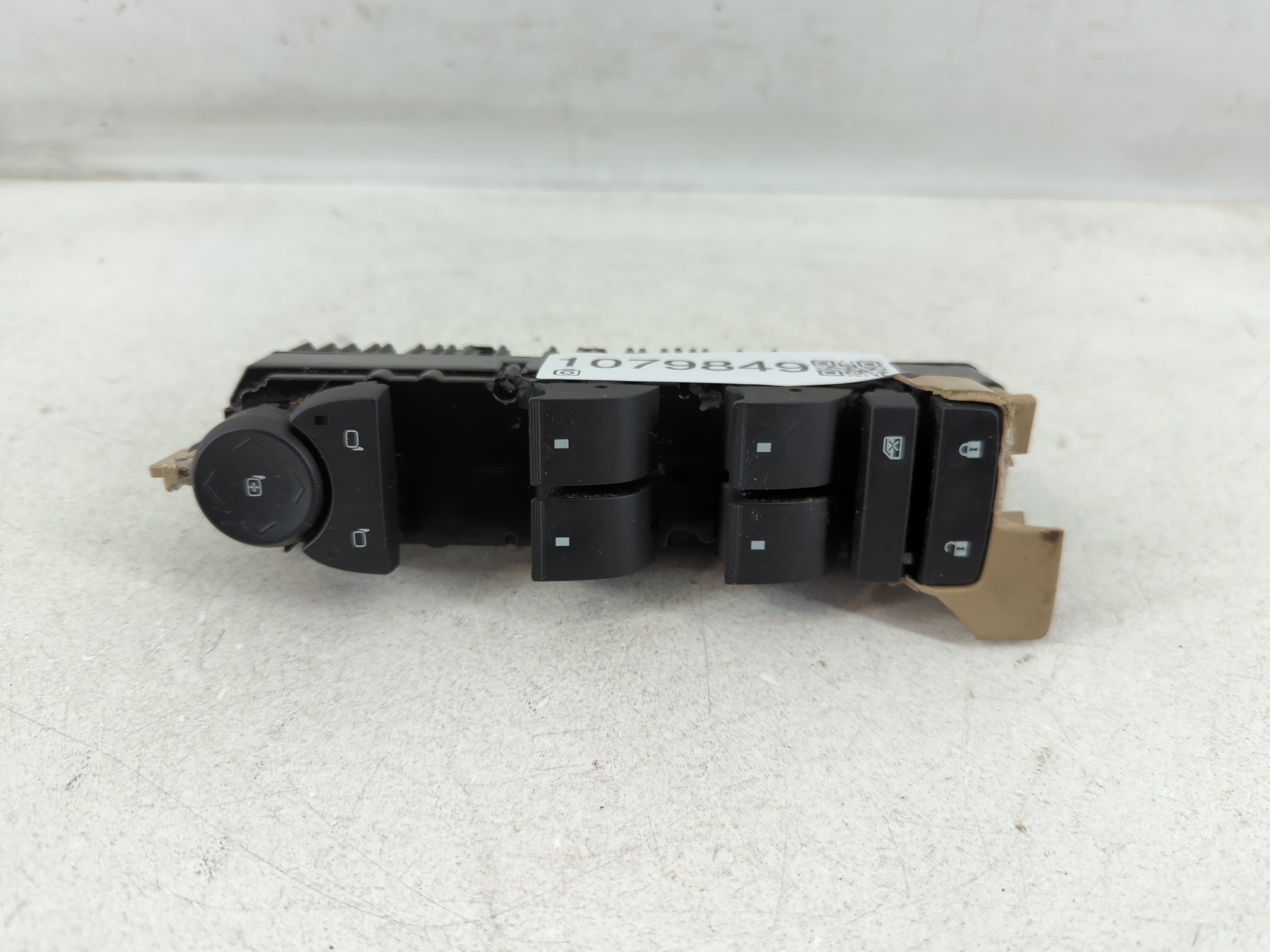 2007-2009 Cadillac Srx Driver Left Door Master Power Window Switch 1079849 - Oemusedautoparts1.com