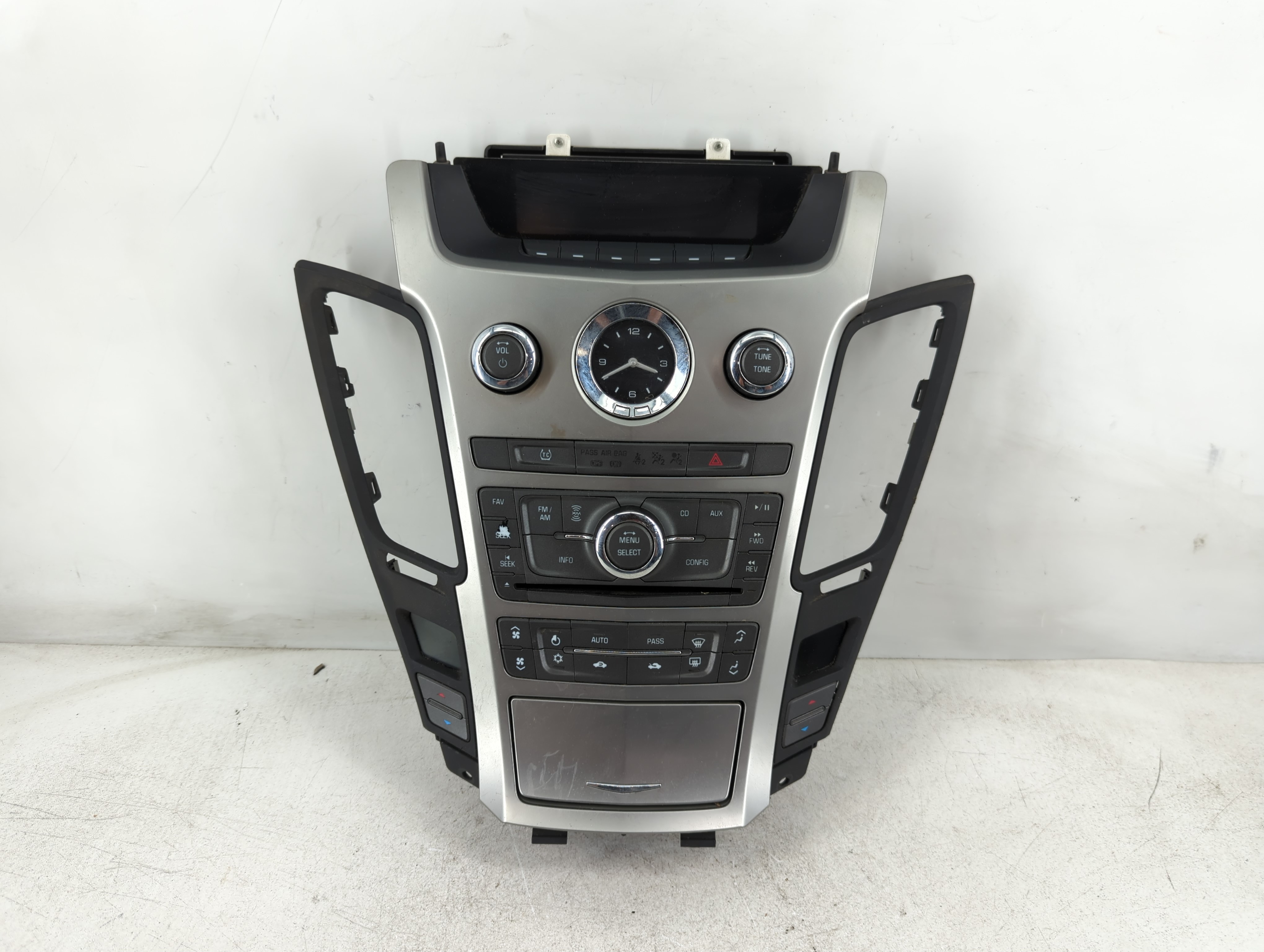 2009-2011 Cadillac Cts Radio Control Panel 1079893 - Oemusedautoparts1.com