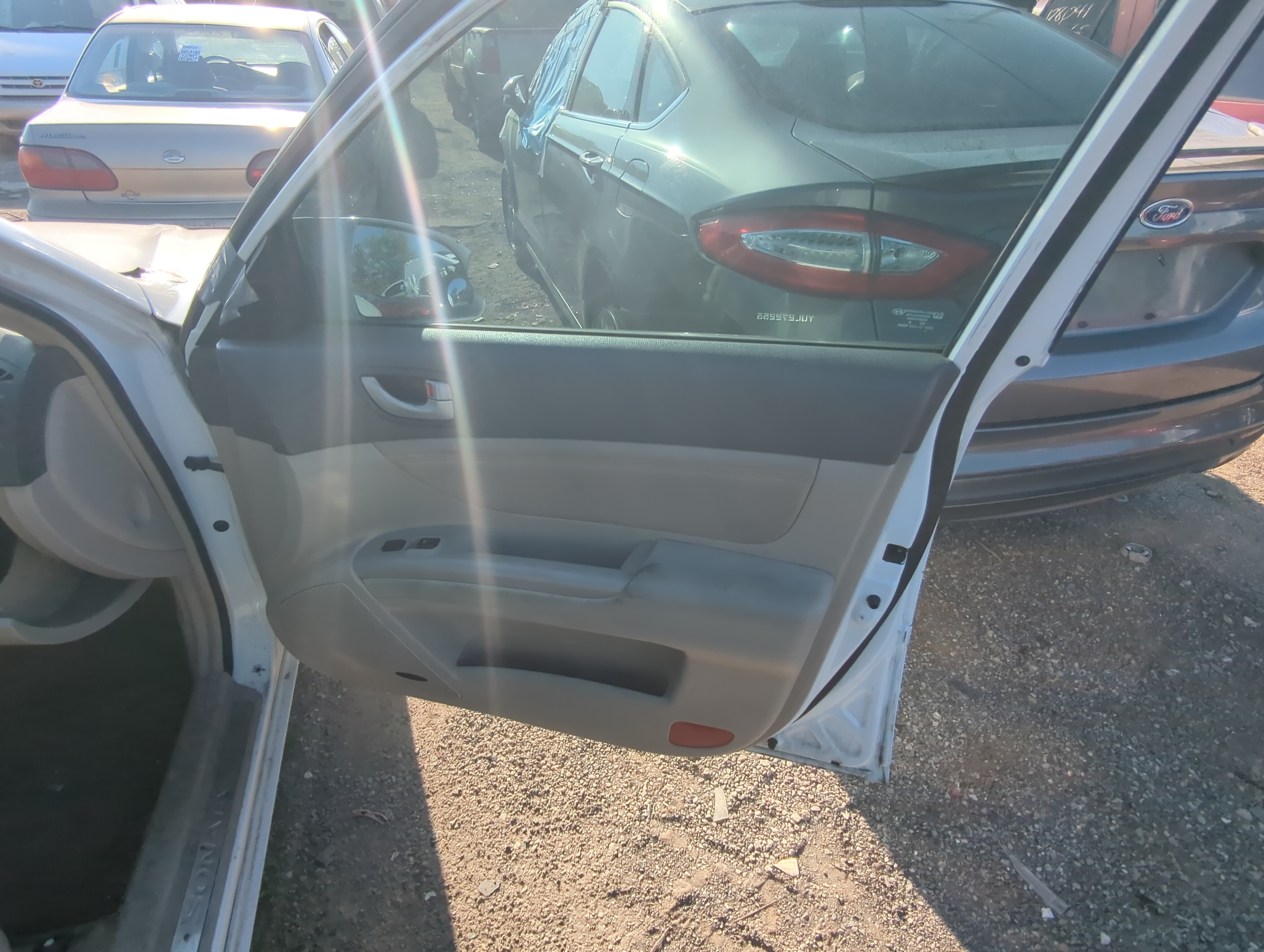 Picture of 2007 Hyundai Sonata Front Right Passenger Interior Door Panel Trim 1080094