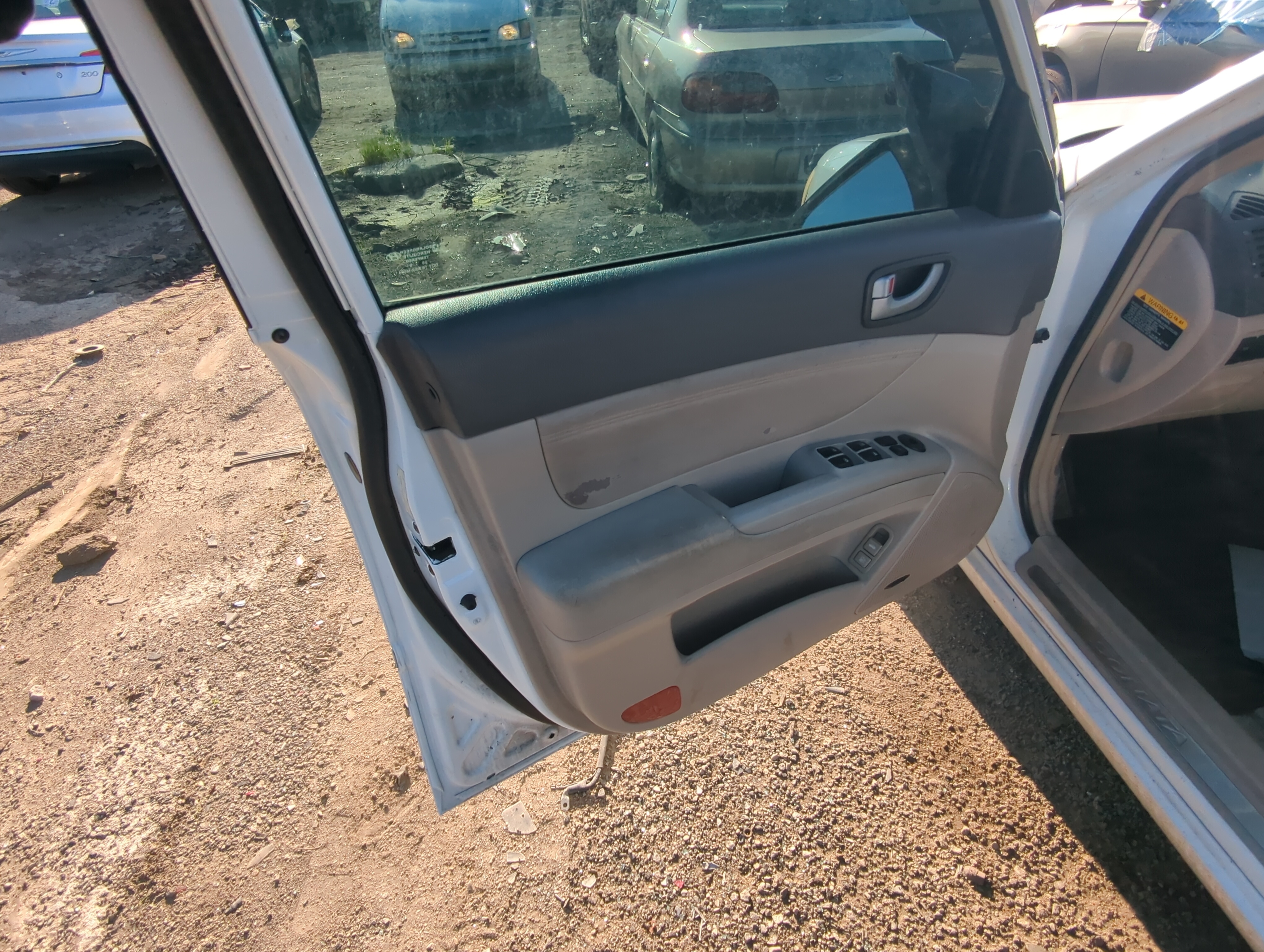 Picture of 2007 Hyundai Sonata Front Left Driver Interior Door Panel Trim 1080107