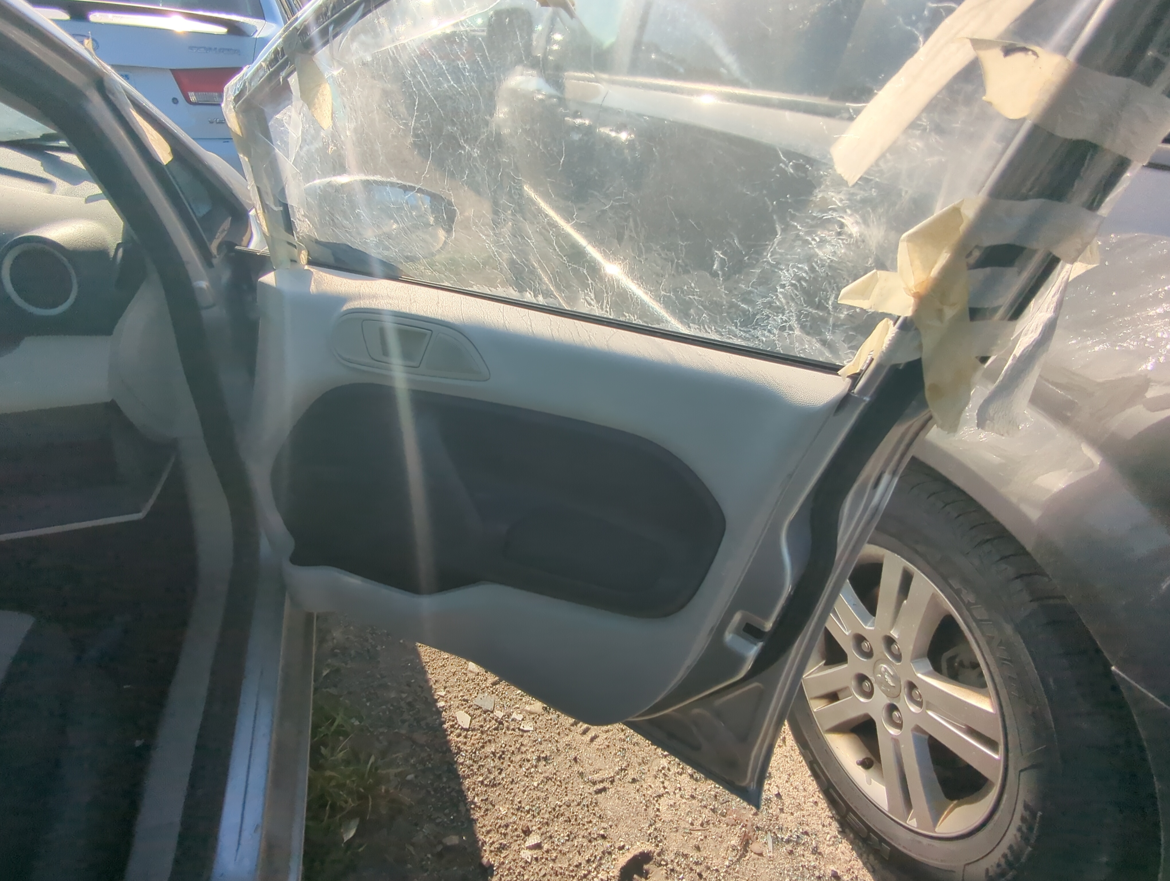 Picture of 2011 Ford Fiesta Front Right Passenger Interior Door Panel Trim 1080394