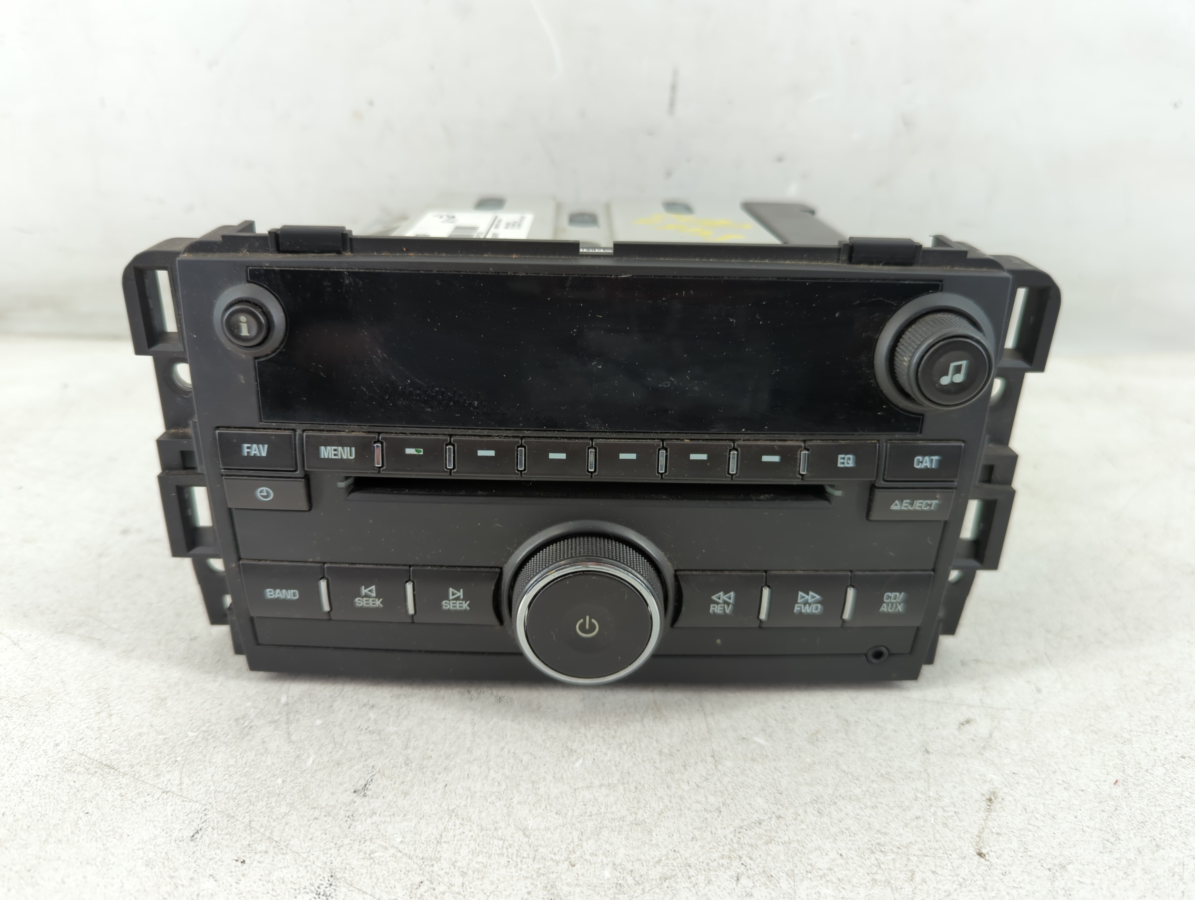 2009-2012 Buick Enclave Am Fm Cd Player Radio Receiver 1080758 - Oemusedautoparts1.com