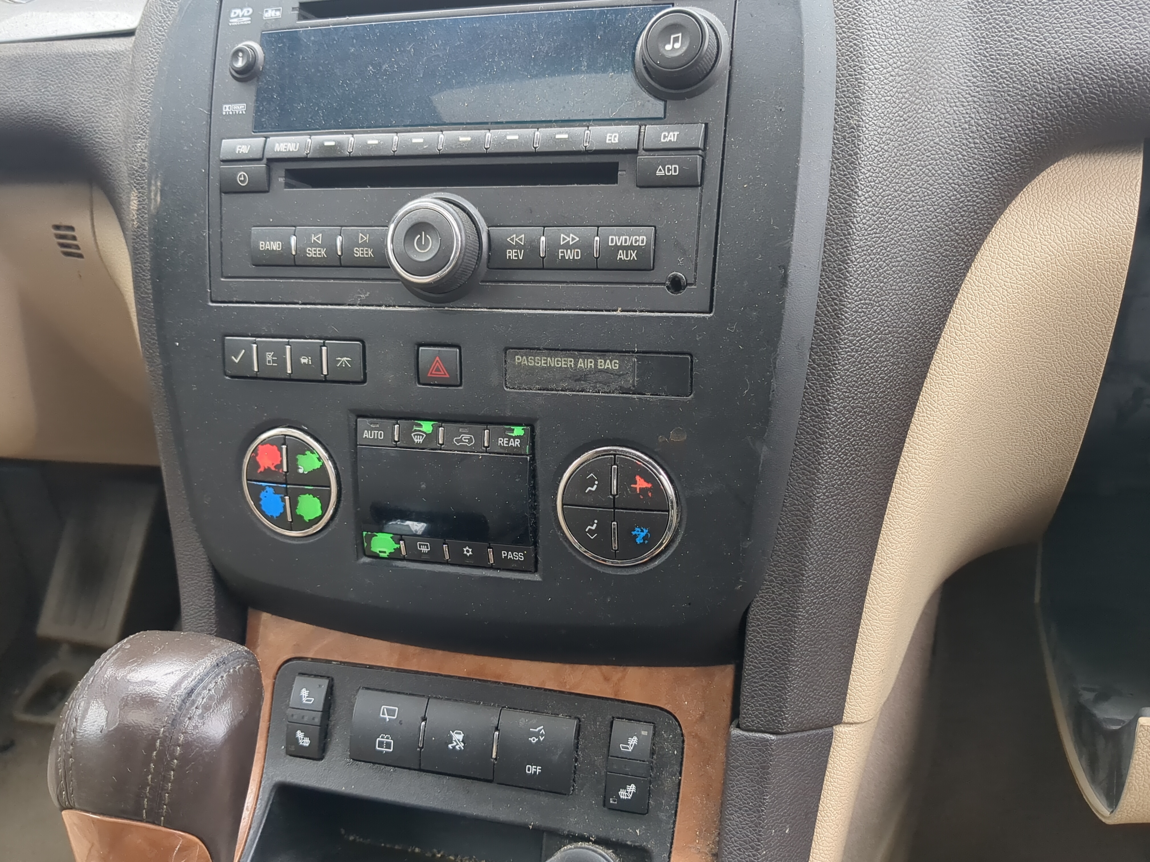 Picture of 2008-2012 Buick Enclave Ac Heater Climate Control 1080978