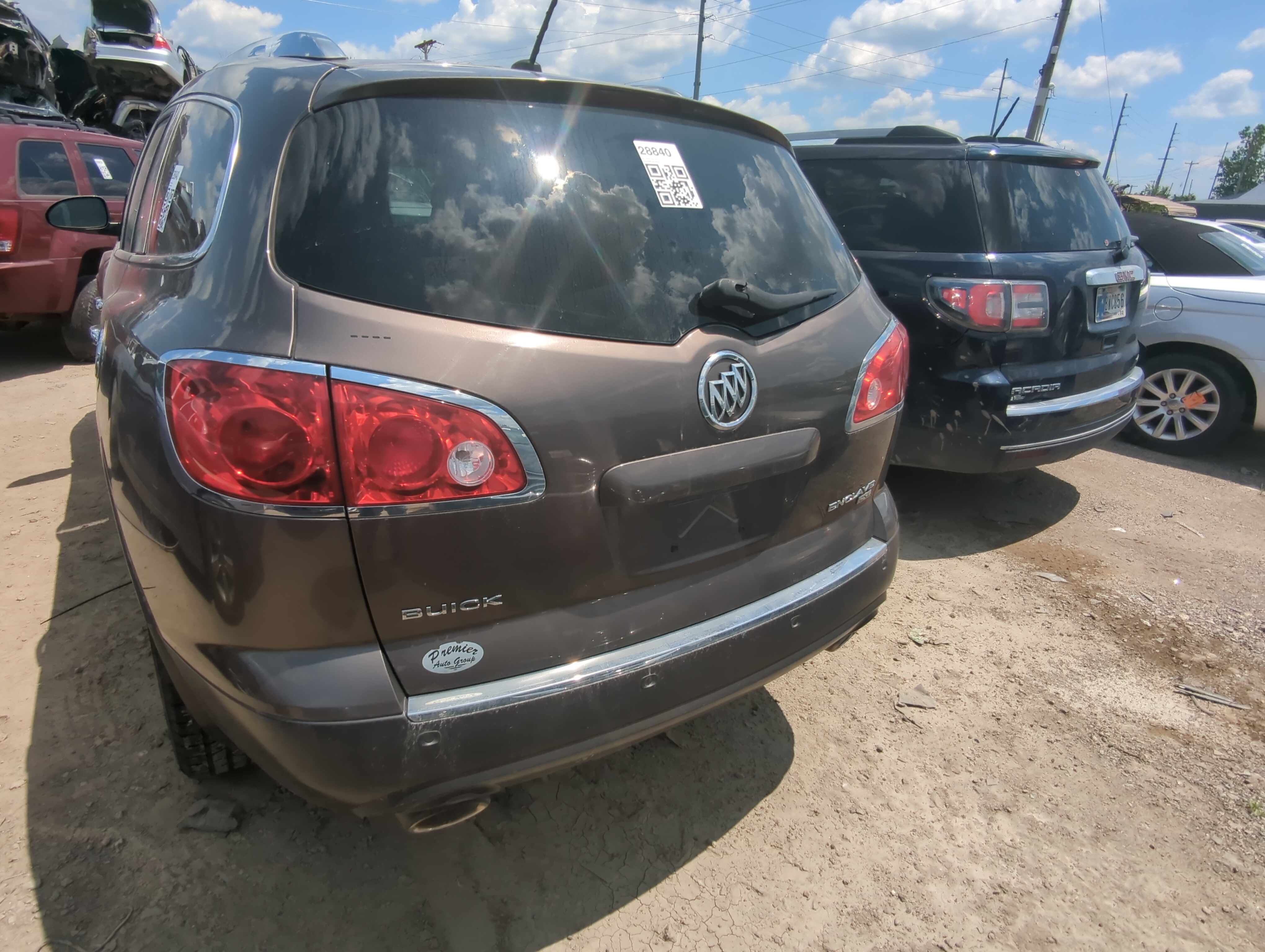 2008-2012 Buick Enclave Trunk/decklid/hatch/tailgate Oem 1080986 - Oemusedautoparts1.com