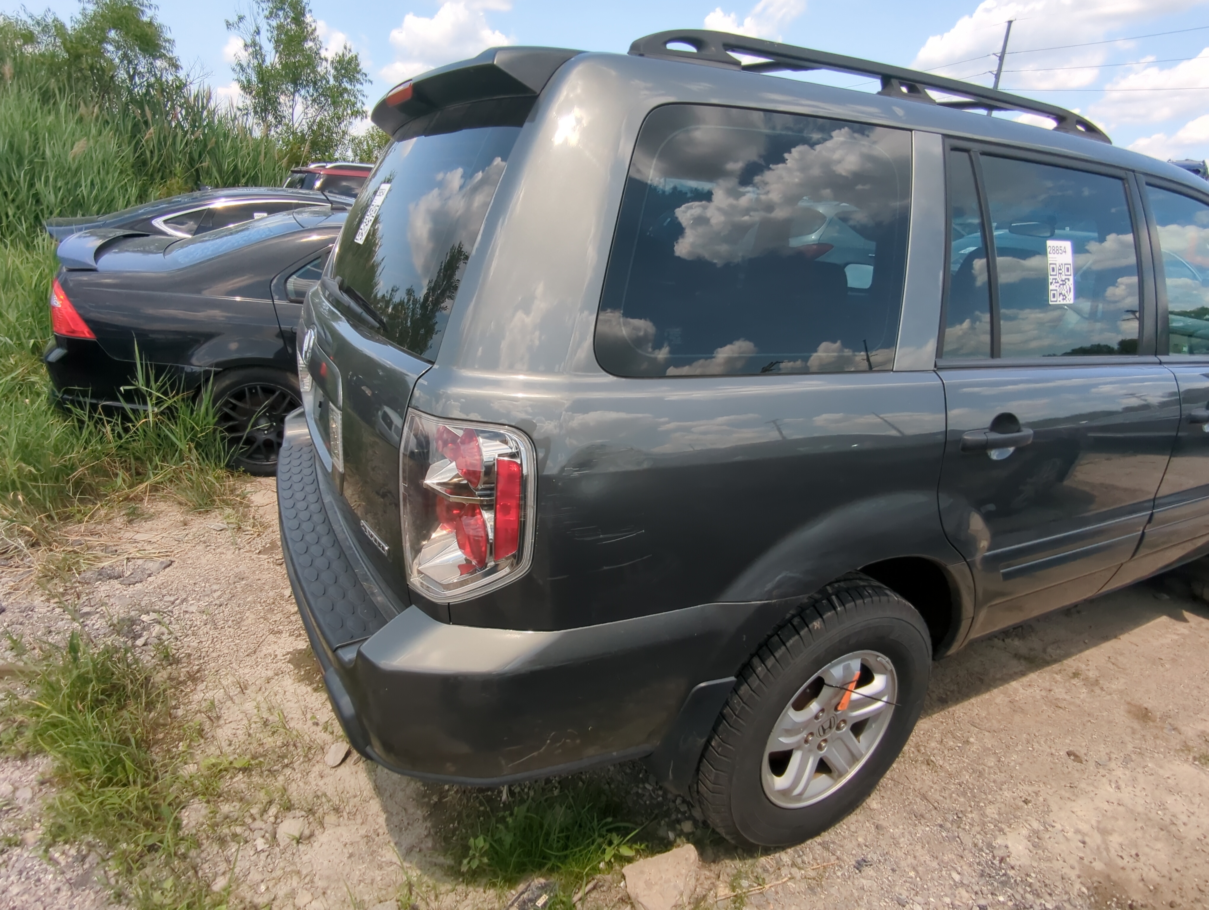 Picture of 2006-2008 Honda Pilot Passenger Rear Door Oem 1081381