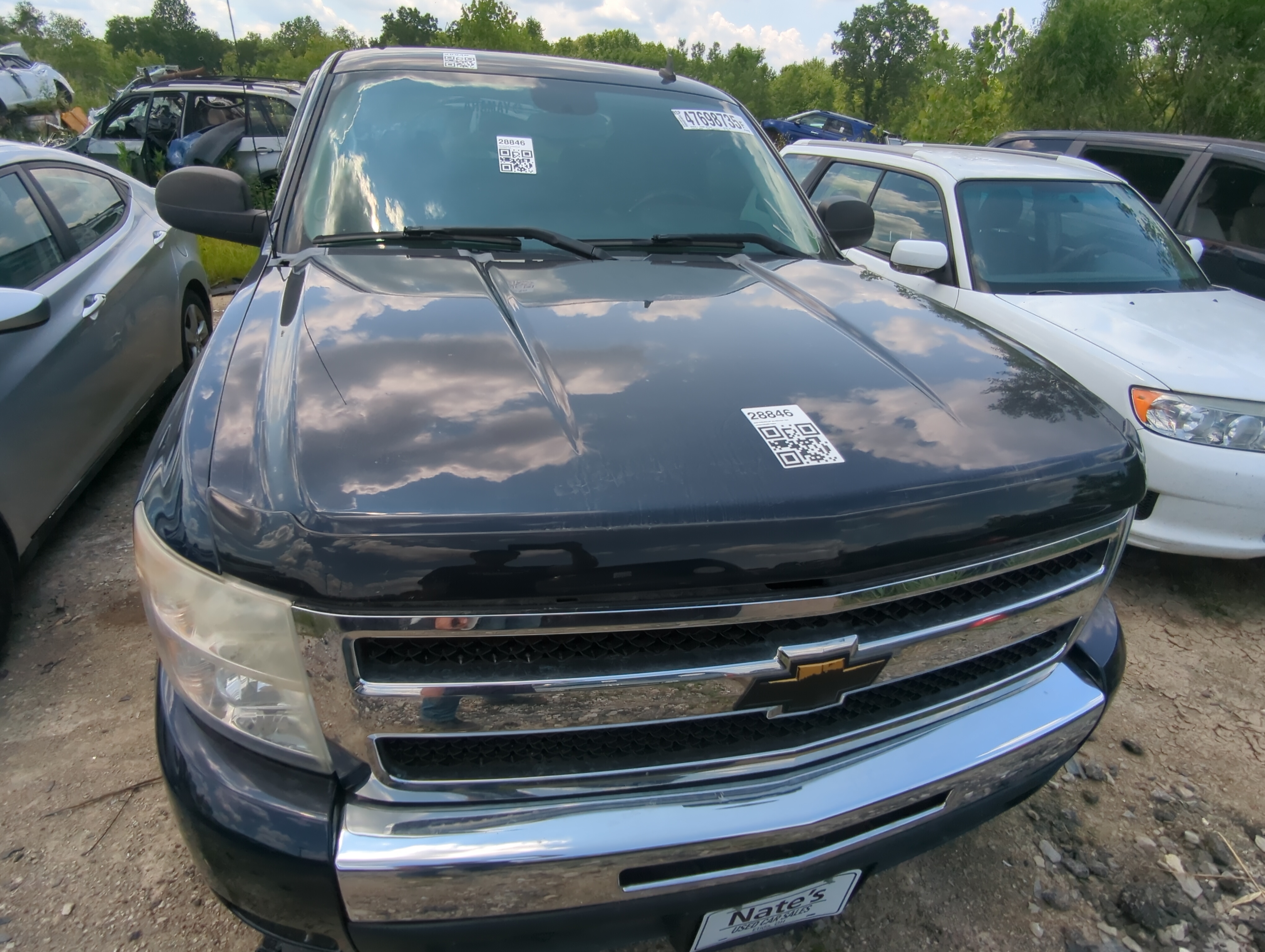 2007-2013 Chevrolet Silverado 1500 Hood Oem 1081528 - Oemusedautoparts1.com