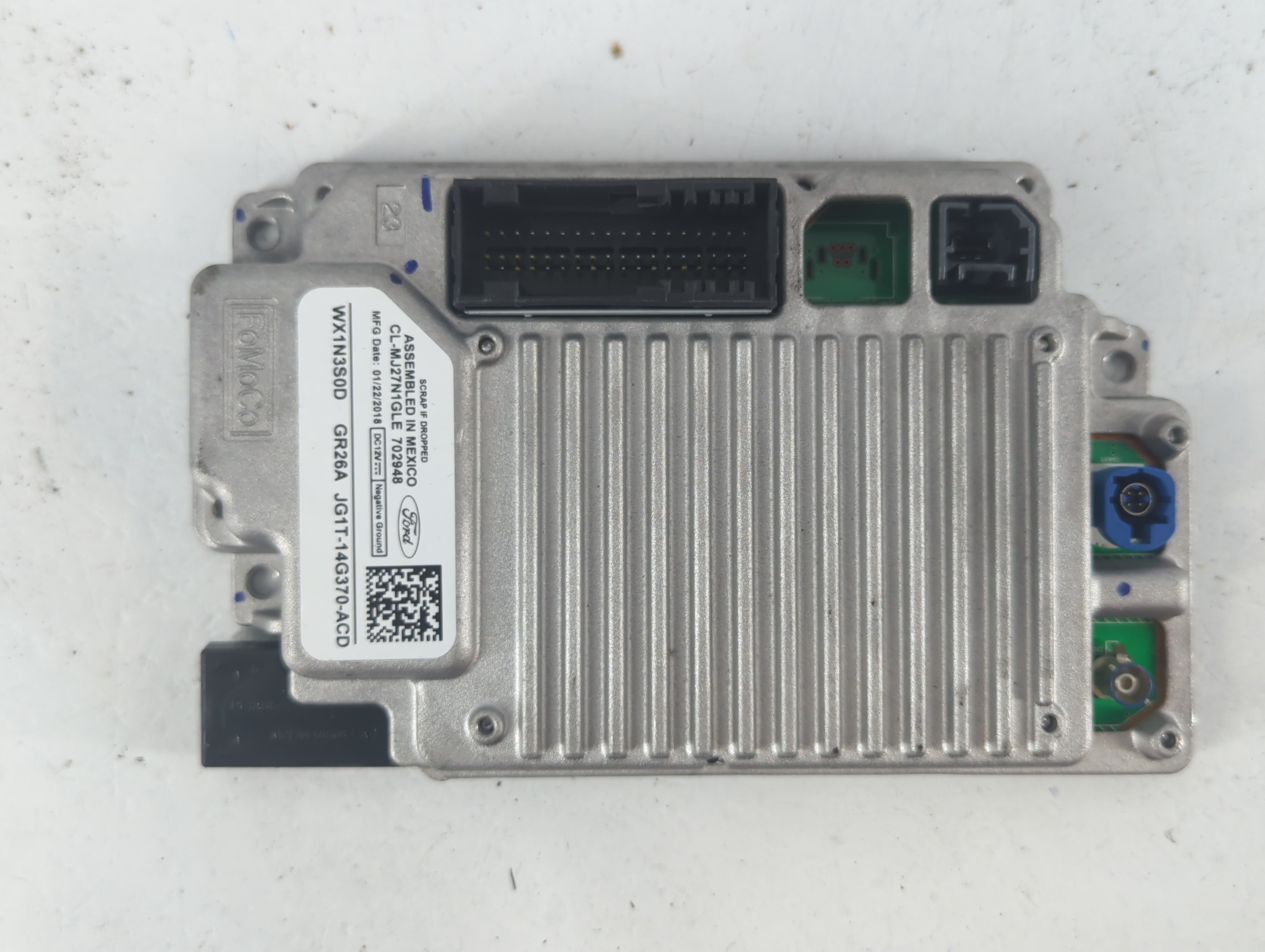 2018-2020 Ford Expedition Communication Control Module Jg1t-14g370-acd 1081779 - Oemusedautoparts1.com