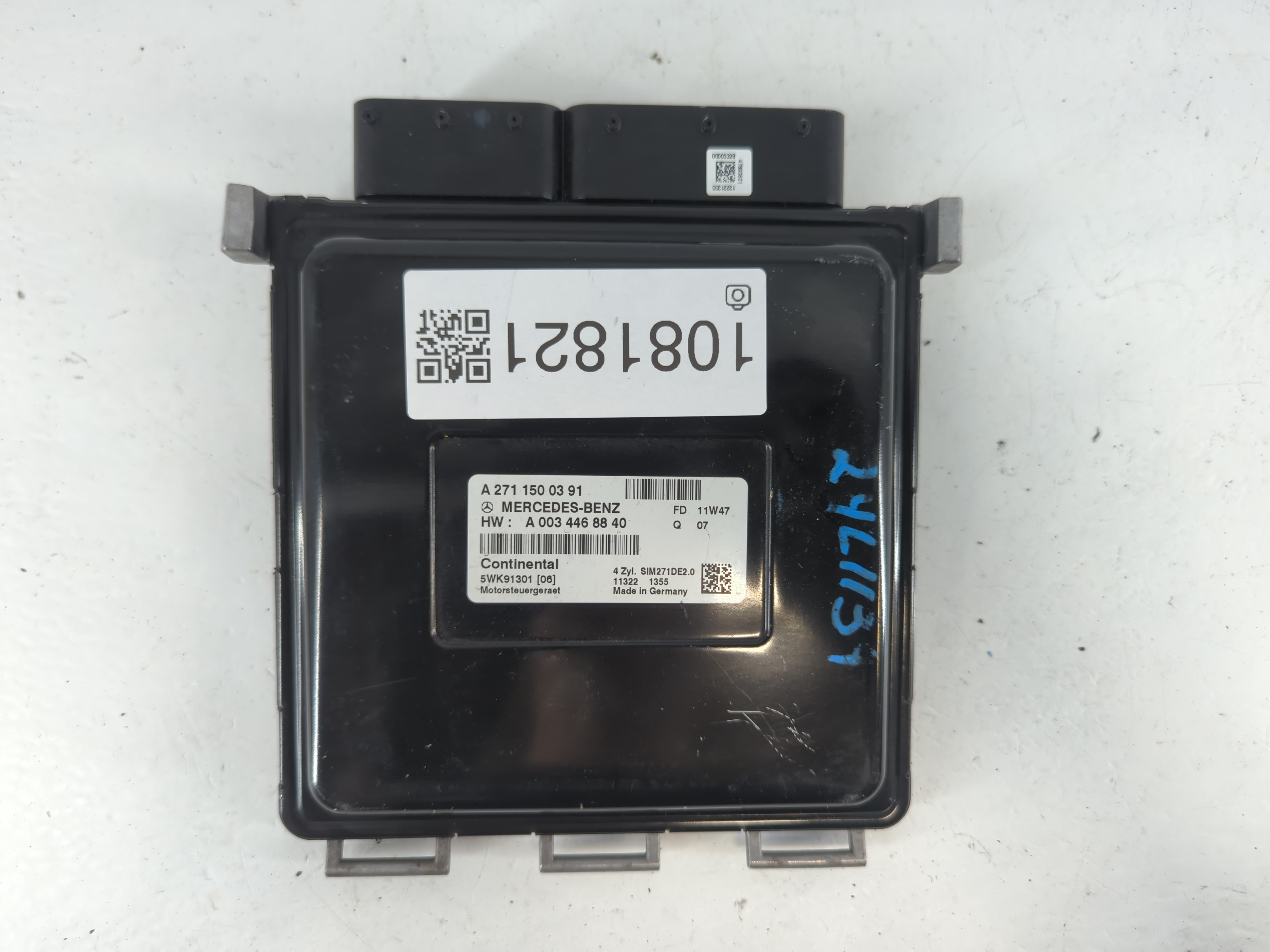 2012 Mercedes-benz Slk250 Engine Control Computer Ecu Pcm Ecm Pcu Oem 1081821 - Oemusedautoparts1.com